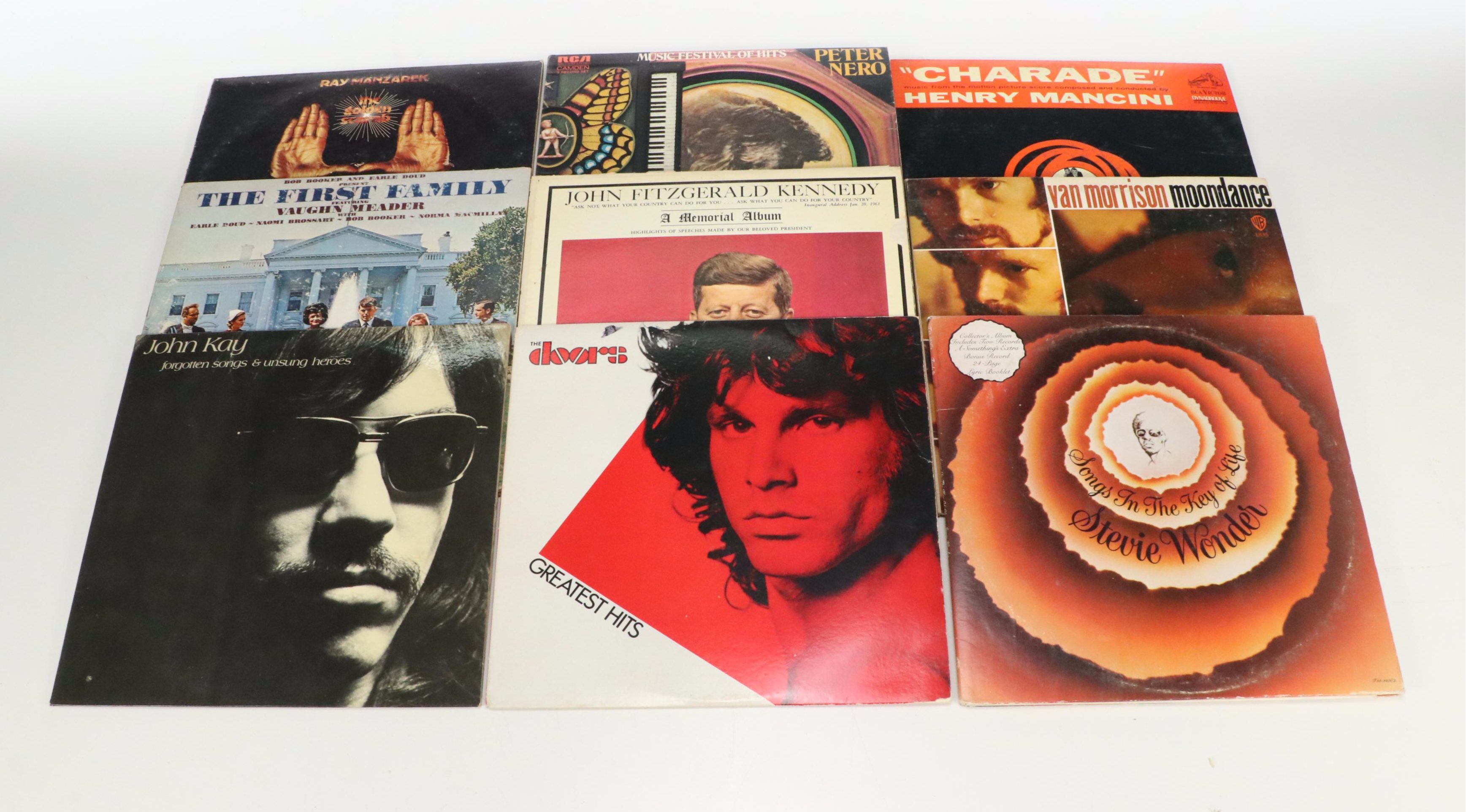 Van Morrison, John Kay, The Doors, and More Vinyl Record Albums