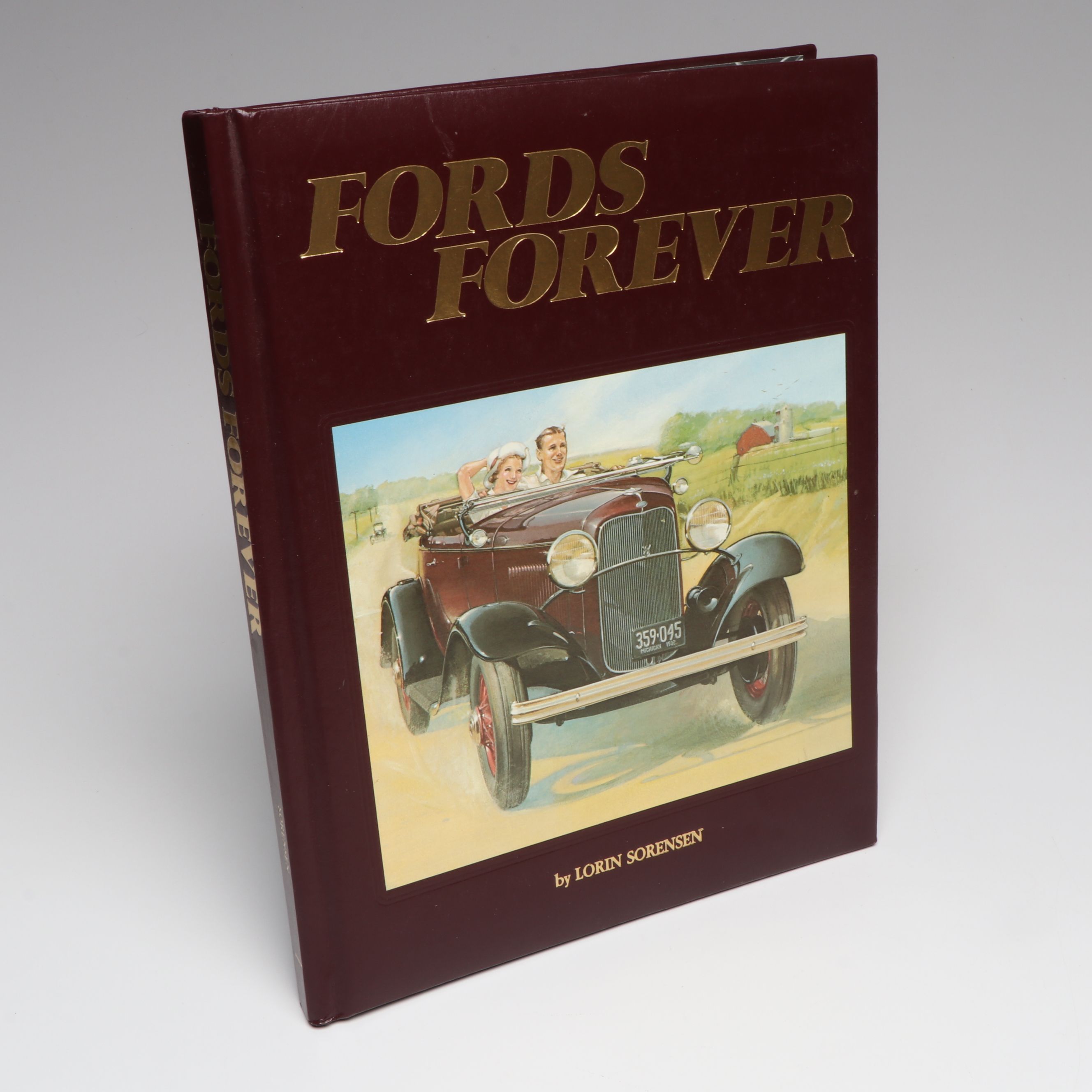Signed "The Ford Shows" by Lorin Sorensen with Other Automobile Books