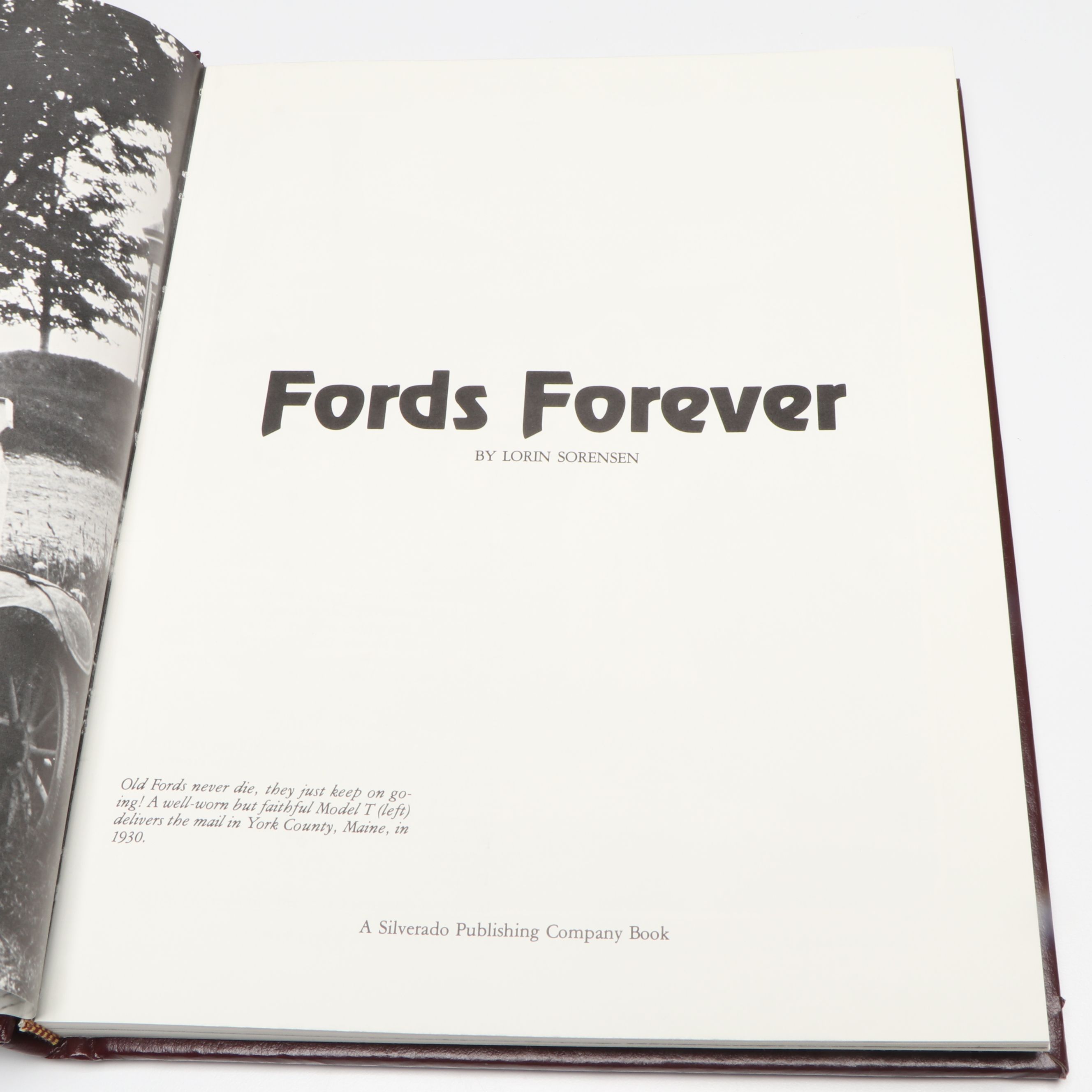 Signed "The Ford Shows" by Lorin Sorensen with Other Automobile Books