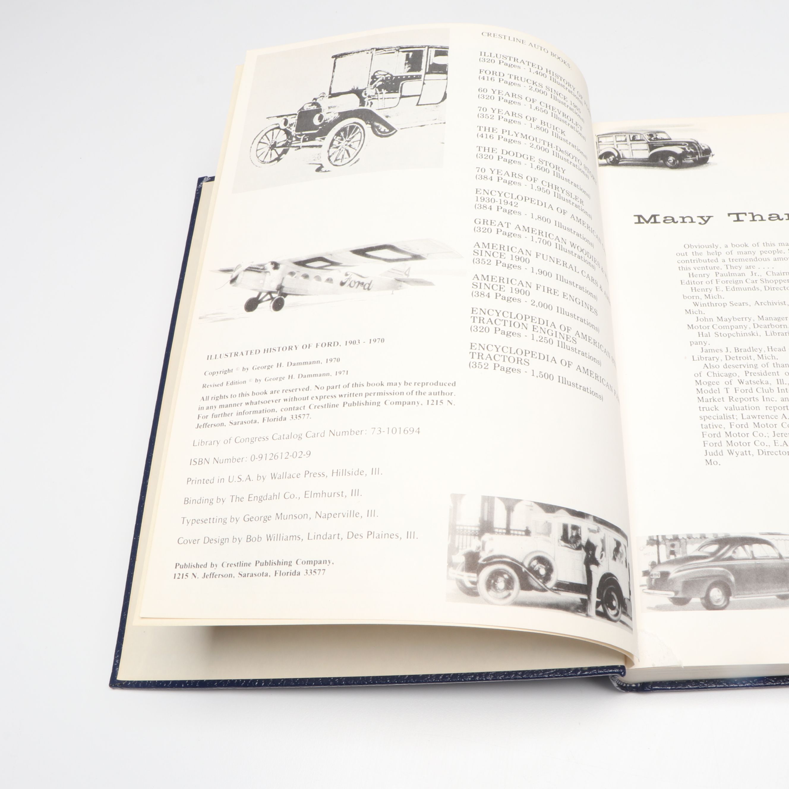 Signed "The Ford Shows" by Lorin Sorensen with Other Automobile Books