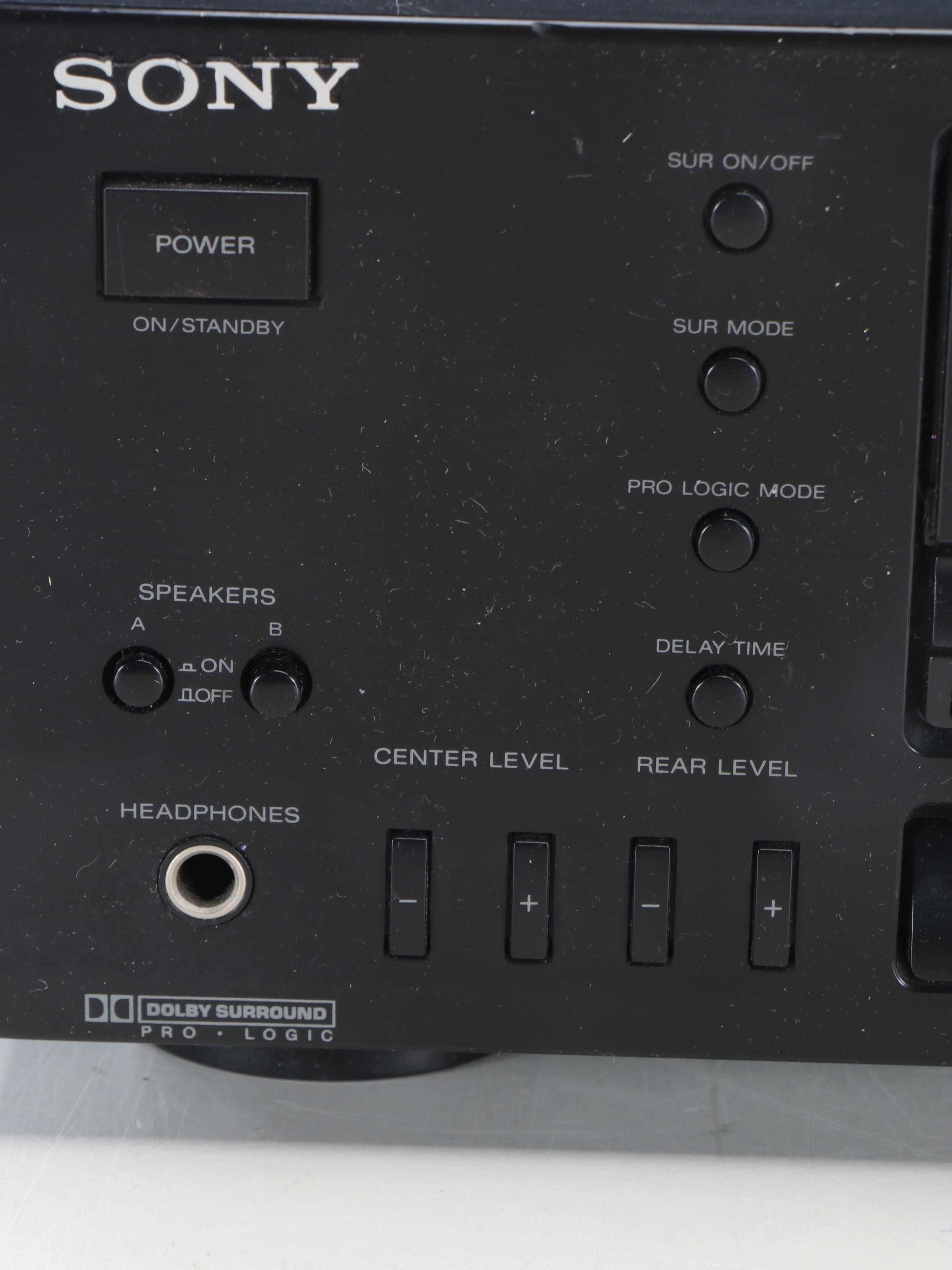 Sony STR-D611 Stereo Receiver