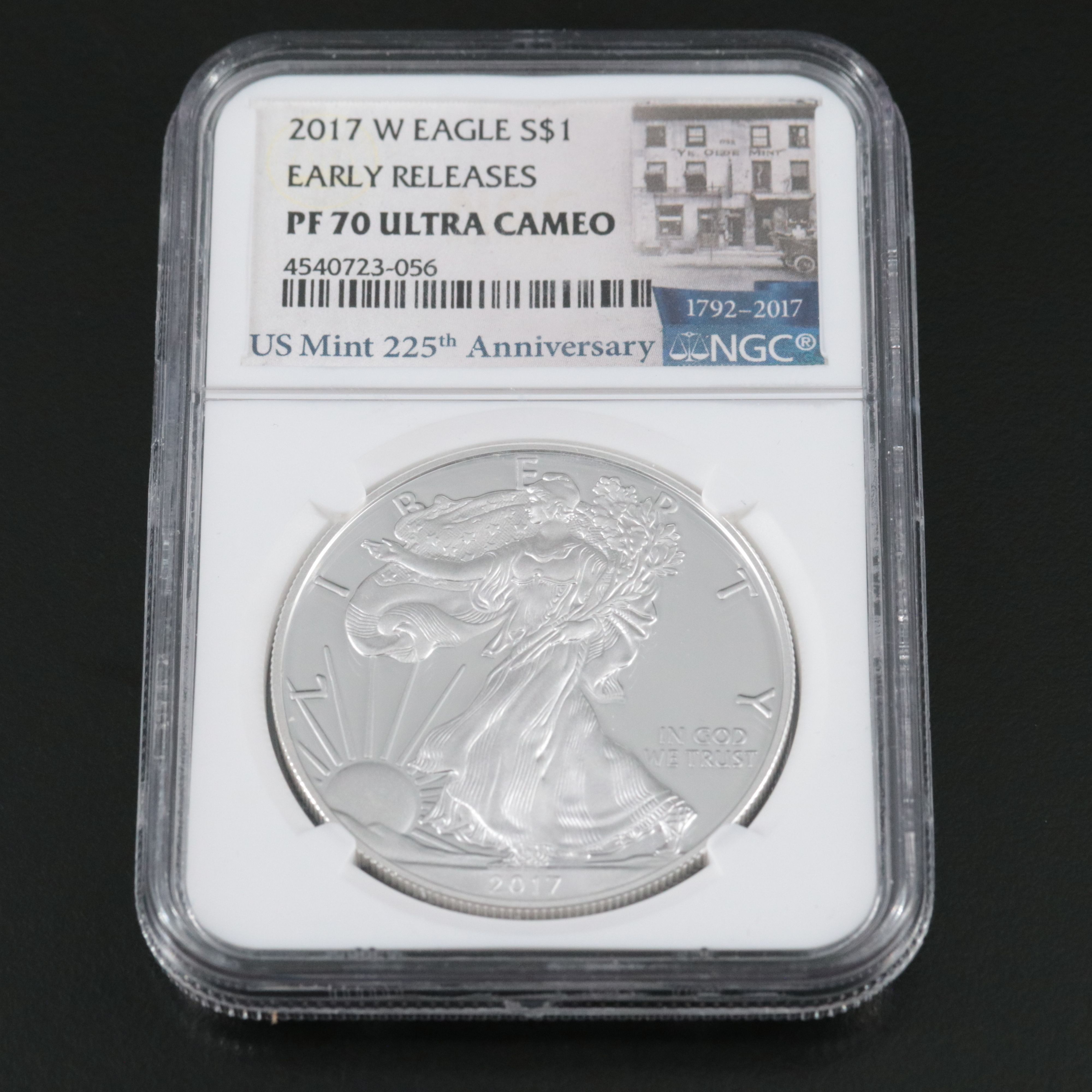 NGC PF70 Ultra Cameo 2017-W $1 U.S. Silver Eagle Proof Coin