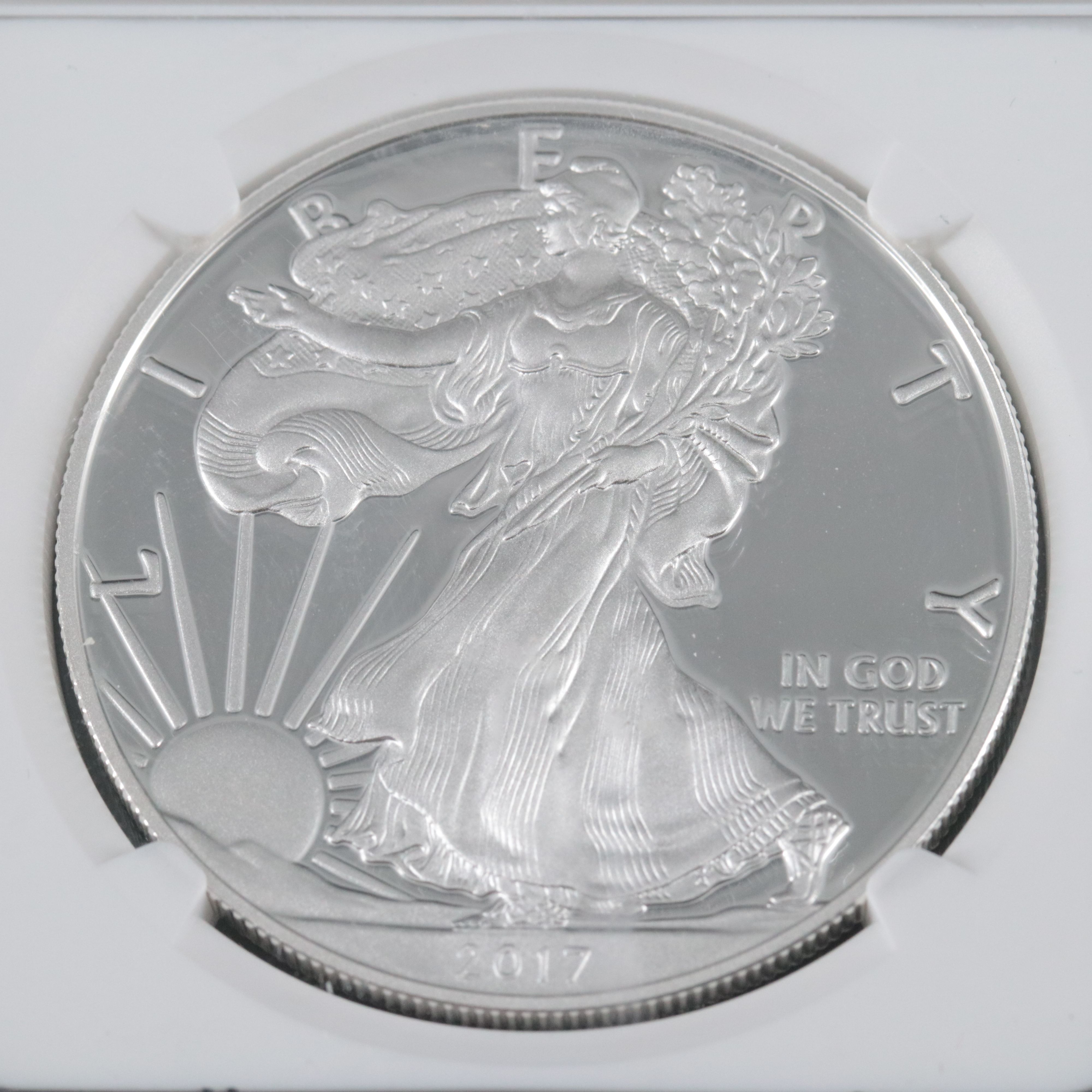 NGC PF70 Ultra Cameo 2017-W $1 U.S. Silver Eagle Proof Coin