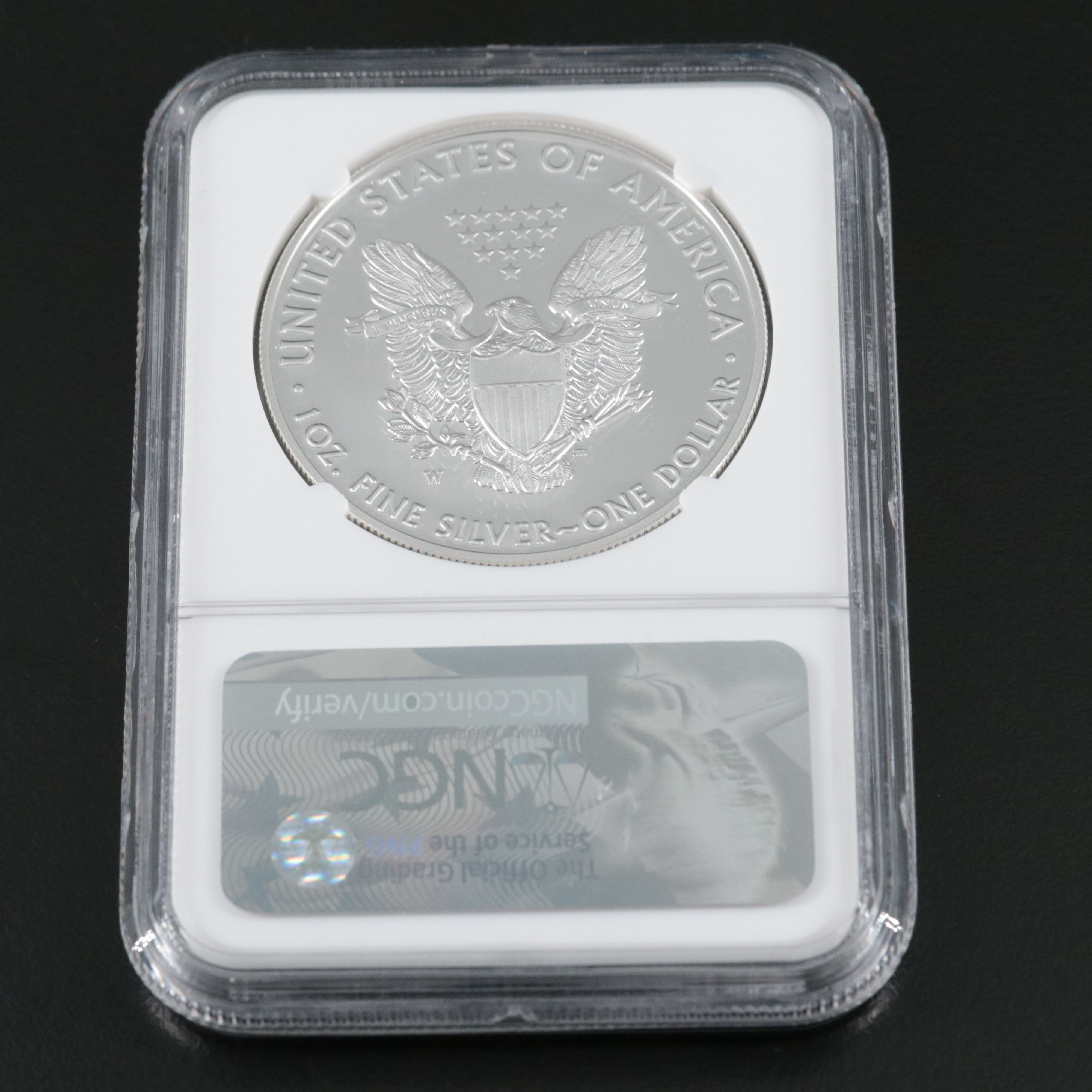 NGC PF70 Ultra Cameo 2017-W $1 U.S. Silver Eagle Proof Coin