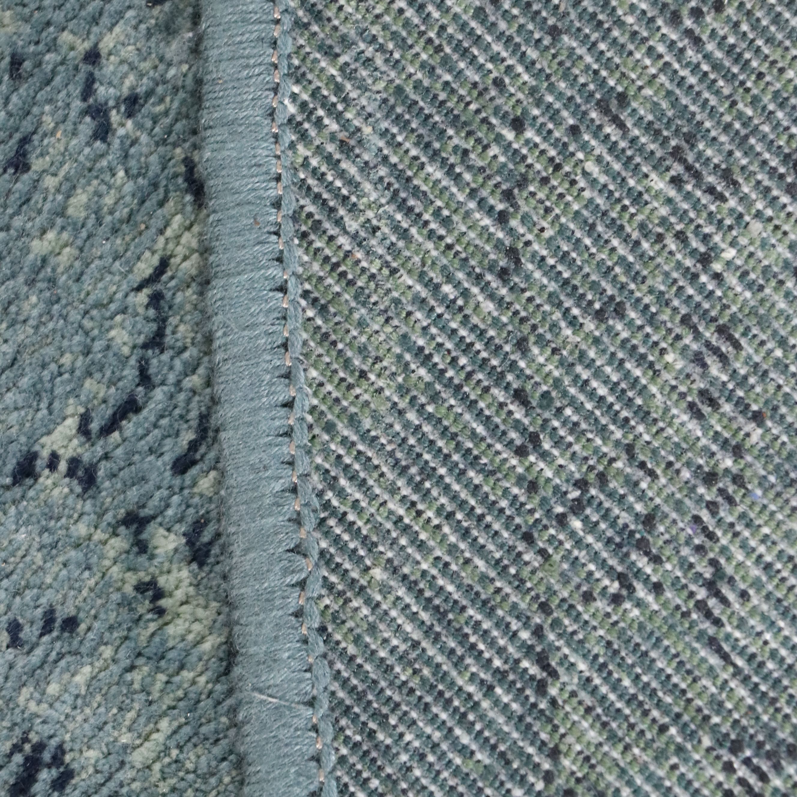 6' Round Machine Made Contemporary Area Rug