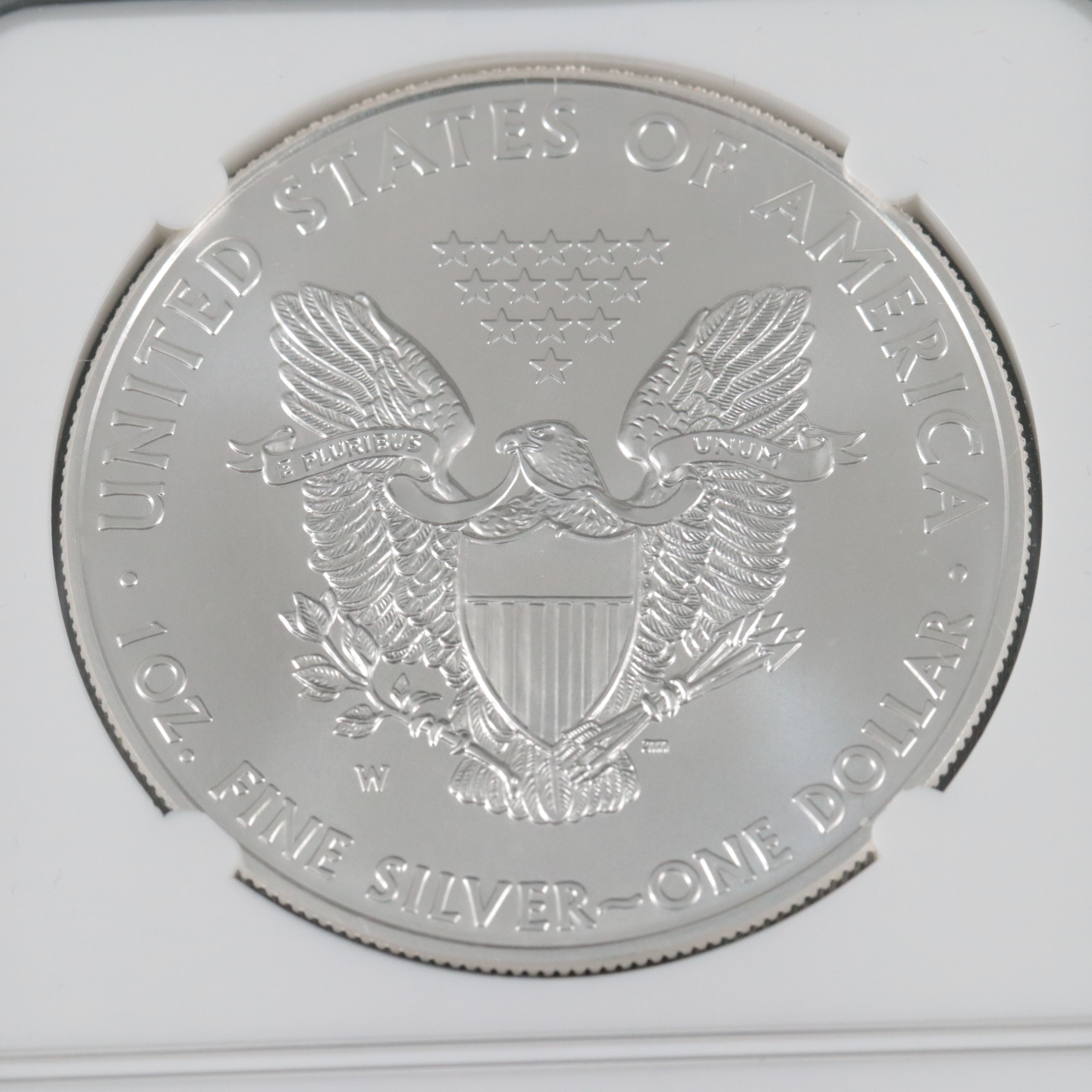 NGC Graded MS70 2011-W 25th Anniversary $1 American Silver Eagle