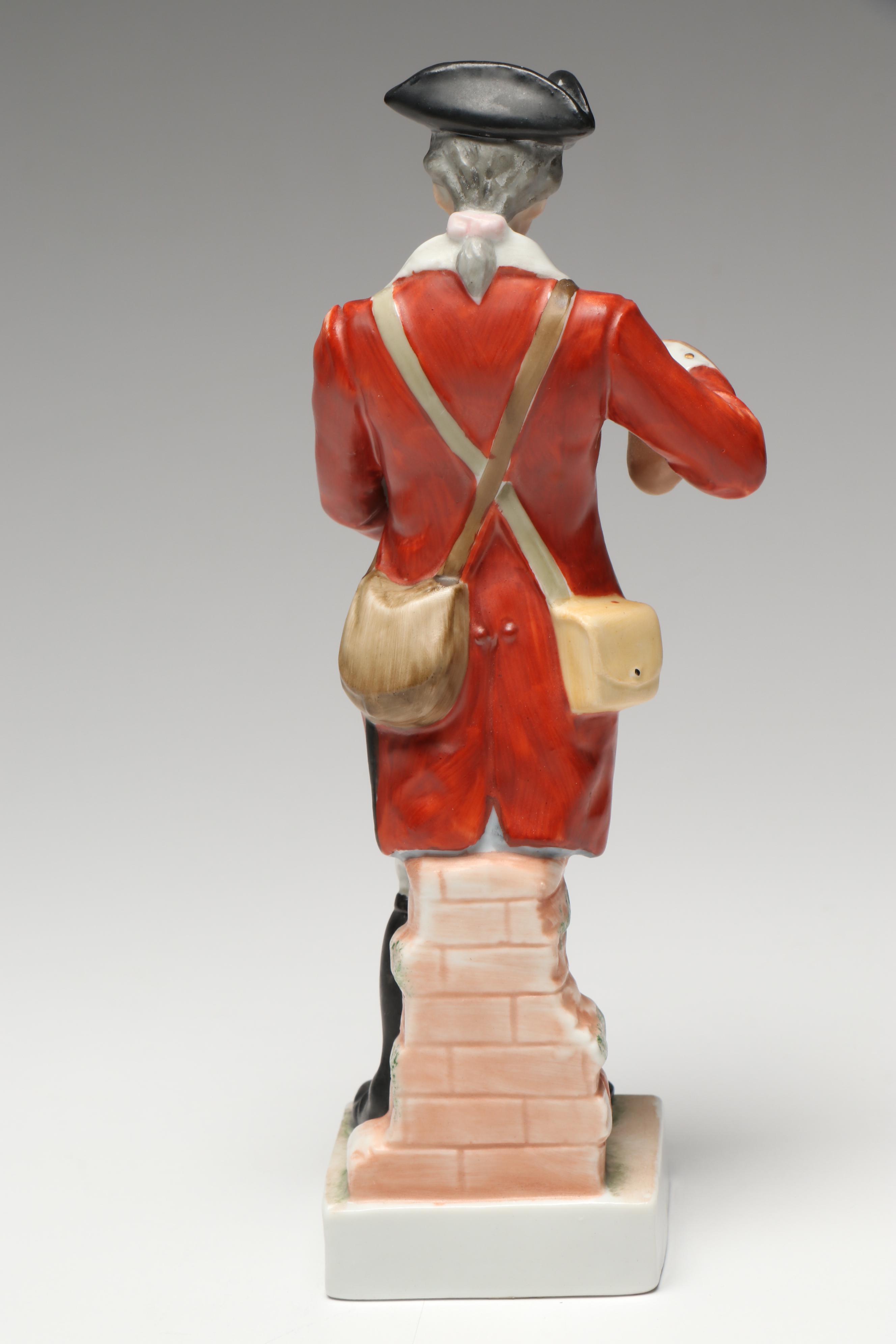 Carl Thieme, Sitzendorf and Other Military Dressed Porcelain Figures