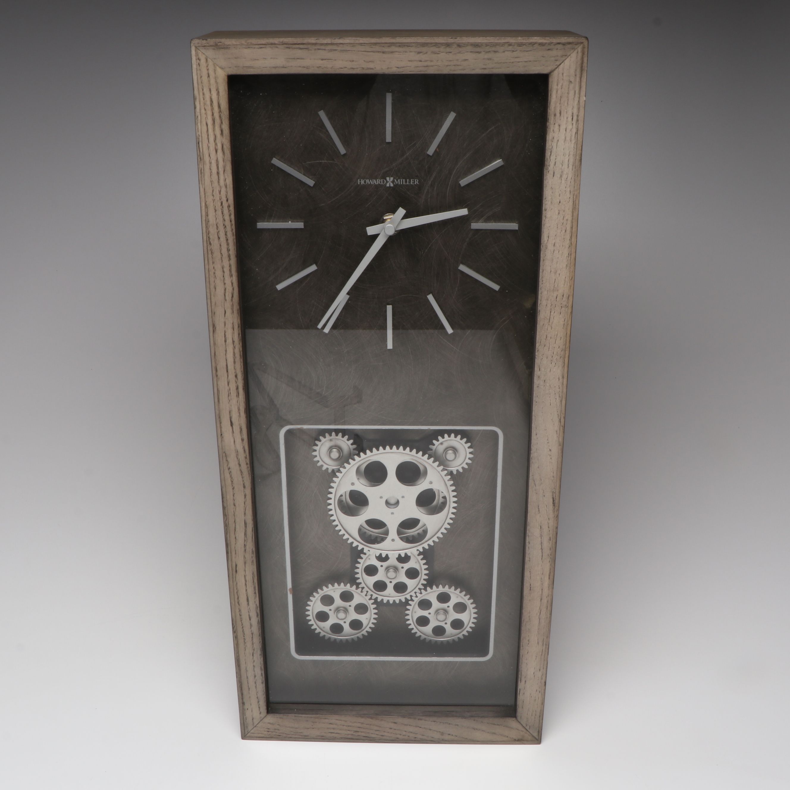 Gustav Becker Gold Finish Wall Clock with Howard Miller and Other Clocks