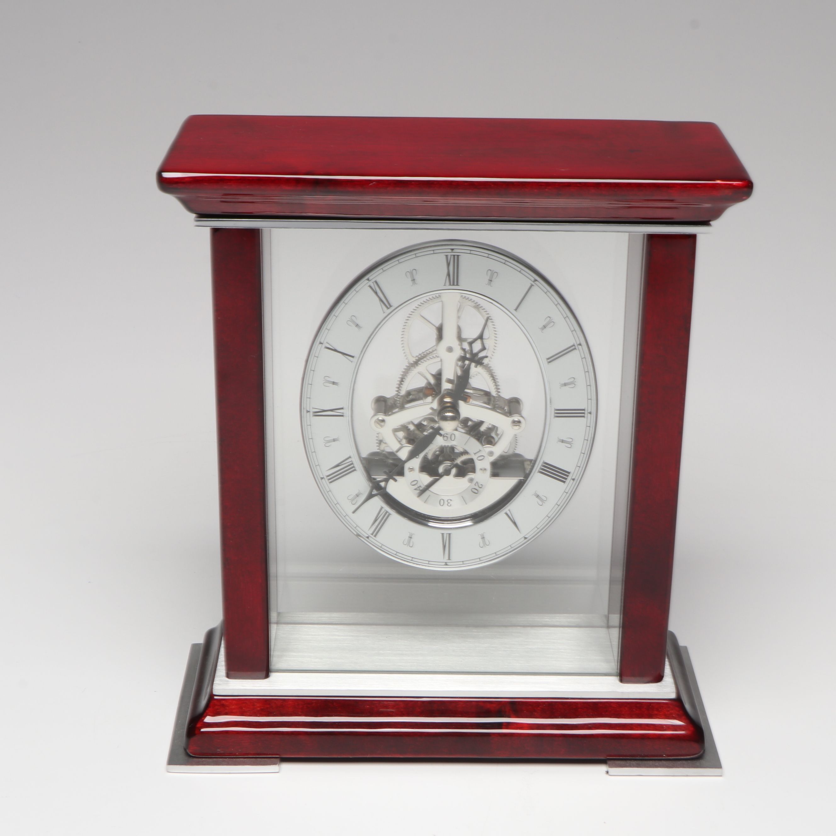 Gustav Becker Gold Finish Wall Clock with Howard Miller and Other Clocks