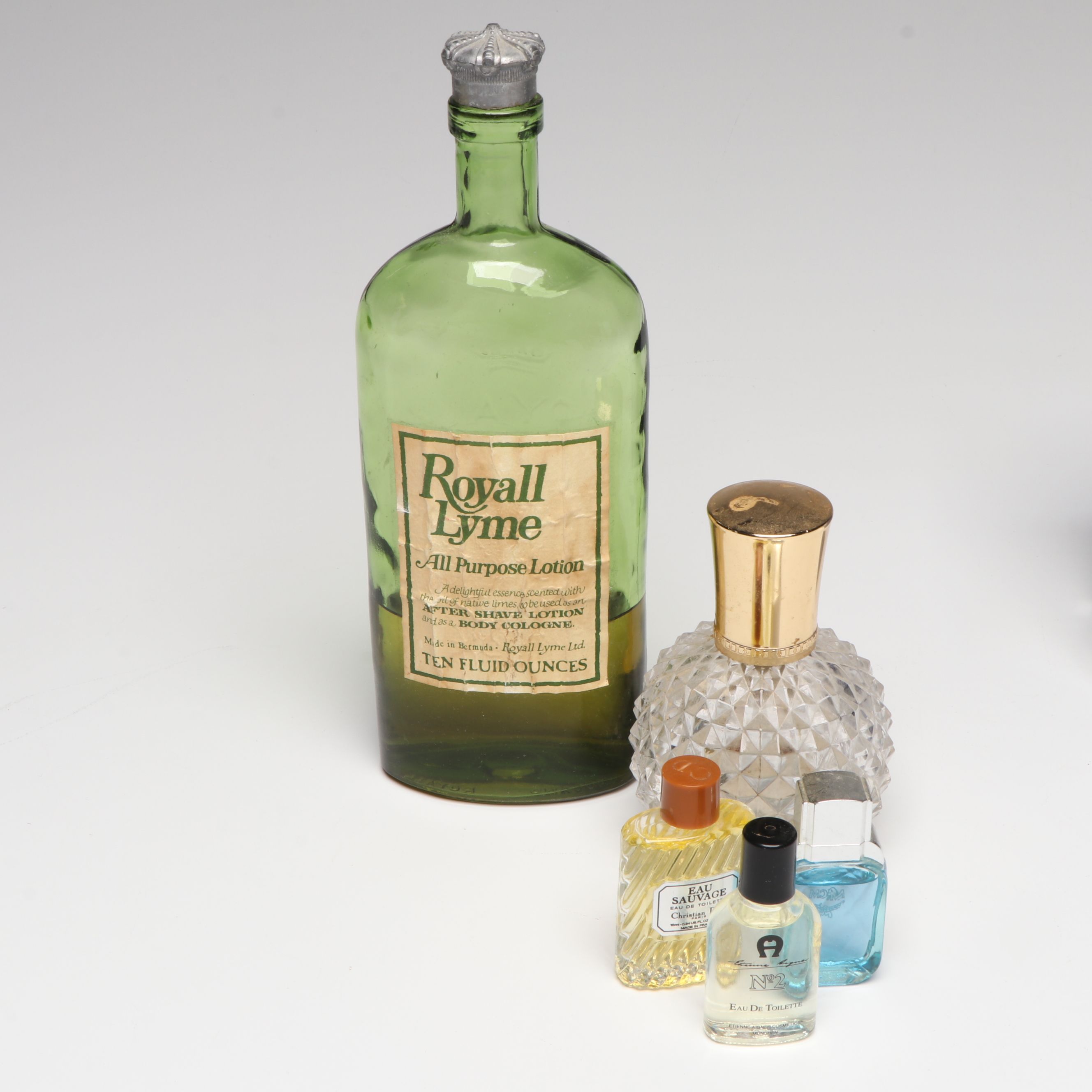 Limoges France Cobalt Perfume Bottles with Hermès and More Soaps and Accessories