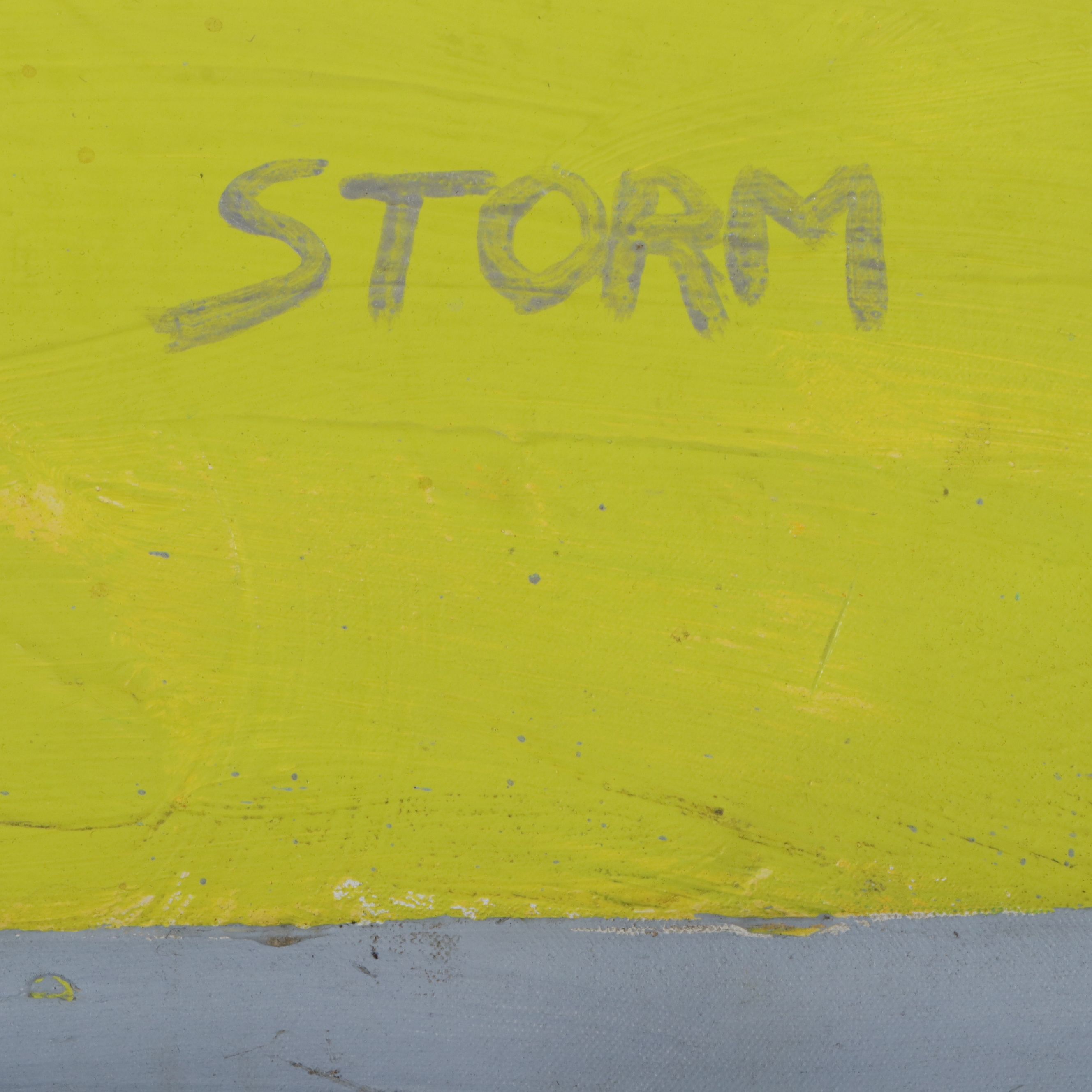 Howard Storm Monumental Acrylic Painting on Canvas of Tree