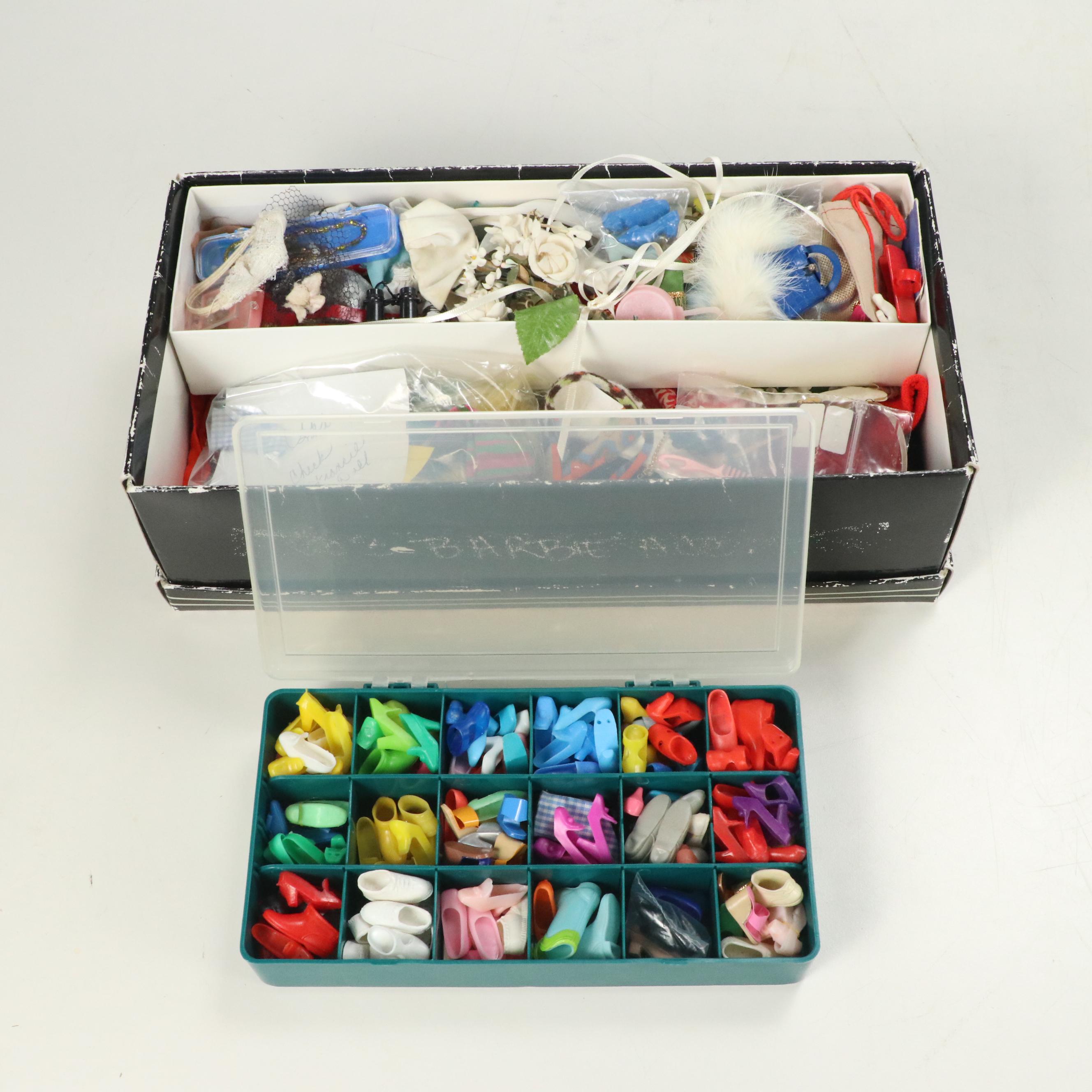 Mattel Barbie, Skipper and More Doll Clothing with Dolls and Playsets, 1960s