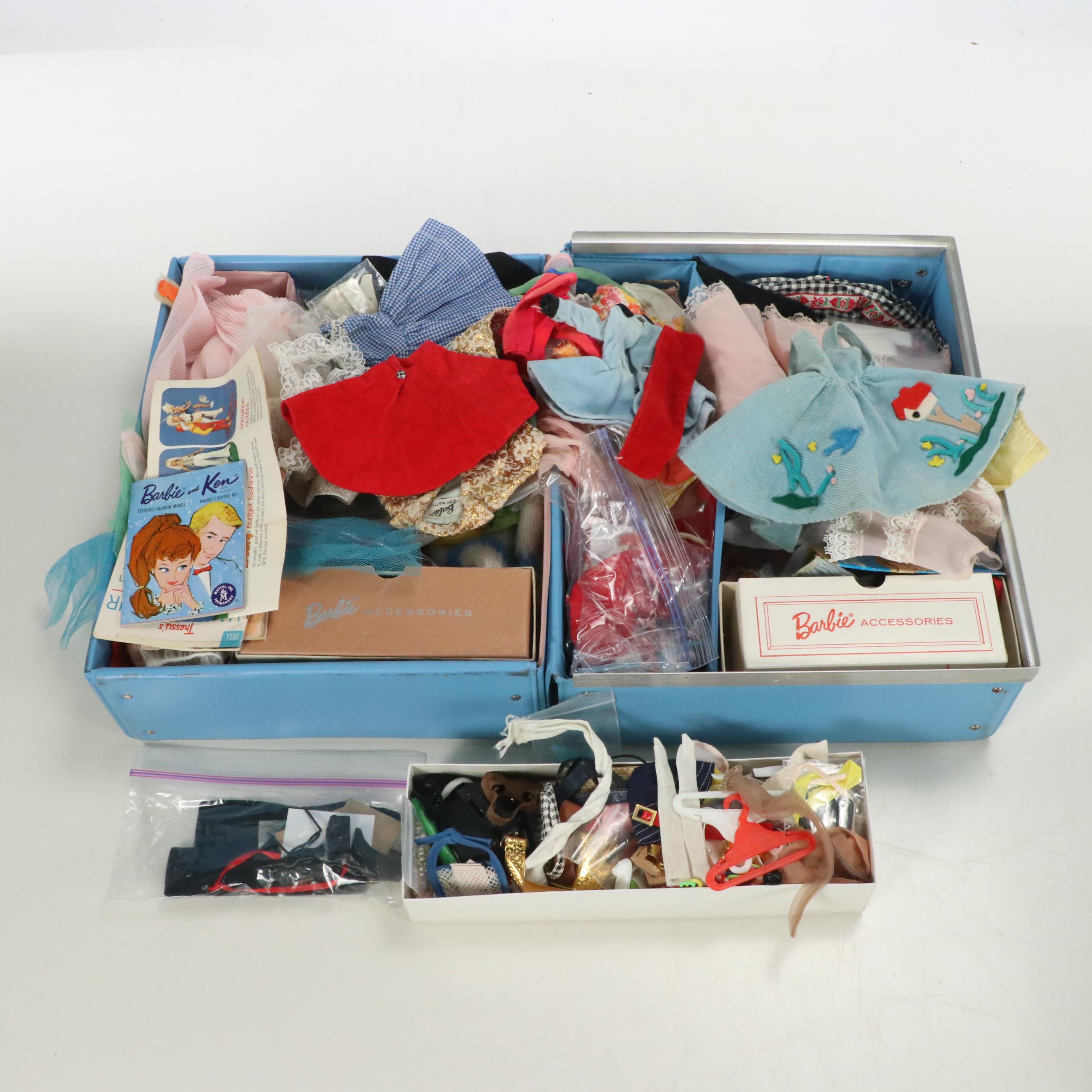 Mattel Barbie, Skipper and More Doll Clothing with Dolls and Playsets, 1960s