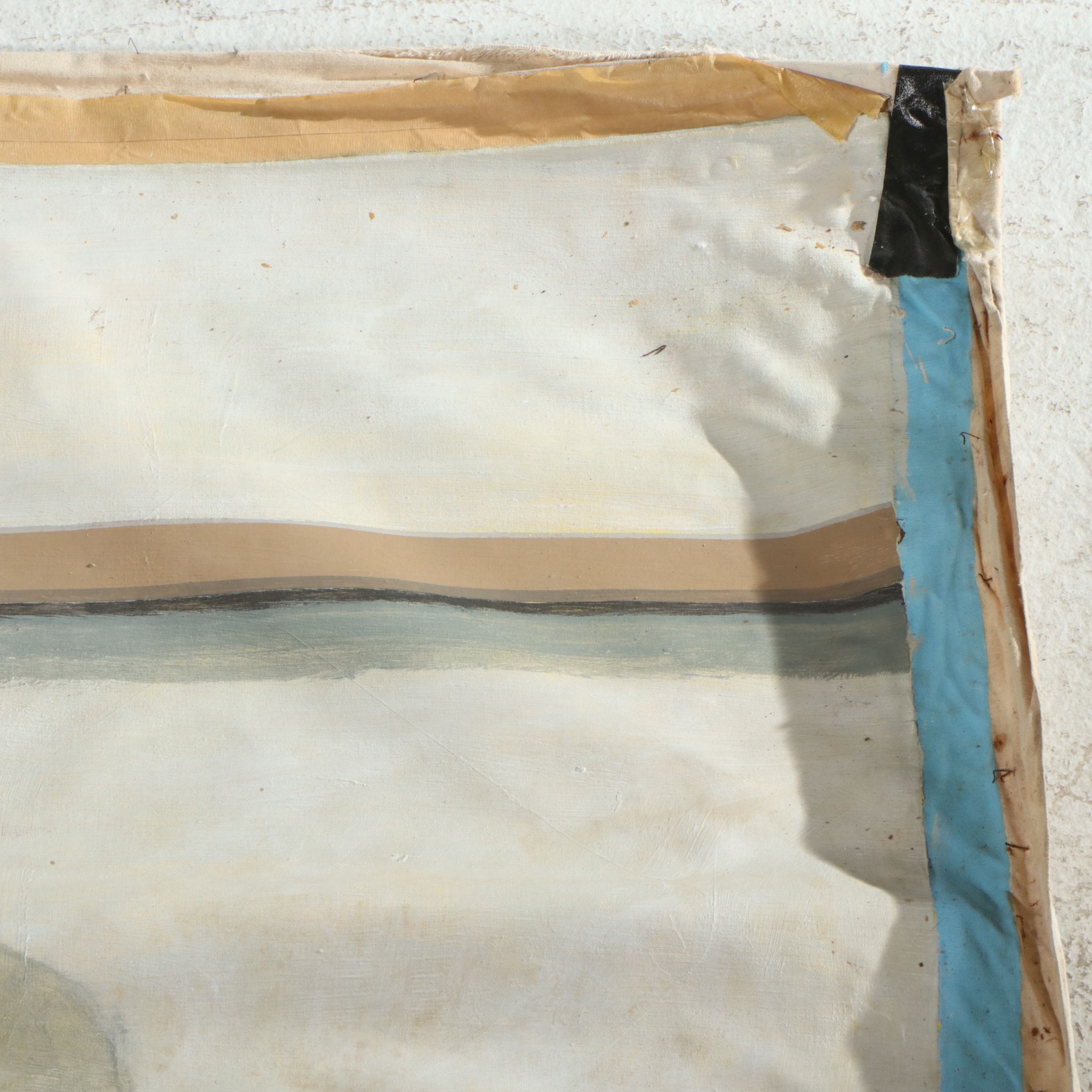 Howard Storm Monumental Acrylic Painting on Canvas of Male Figure