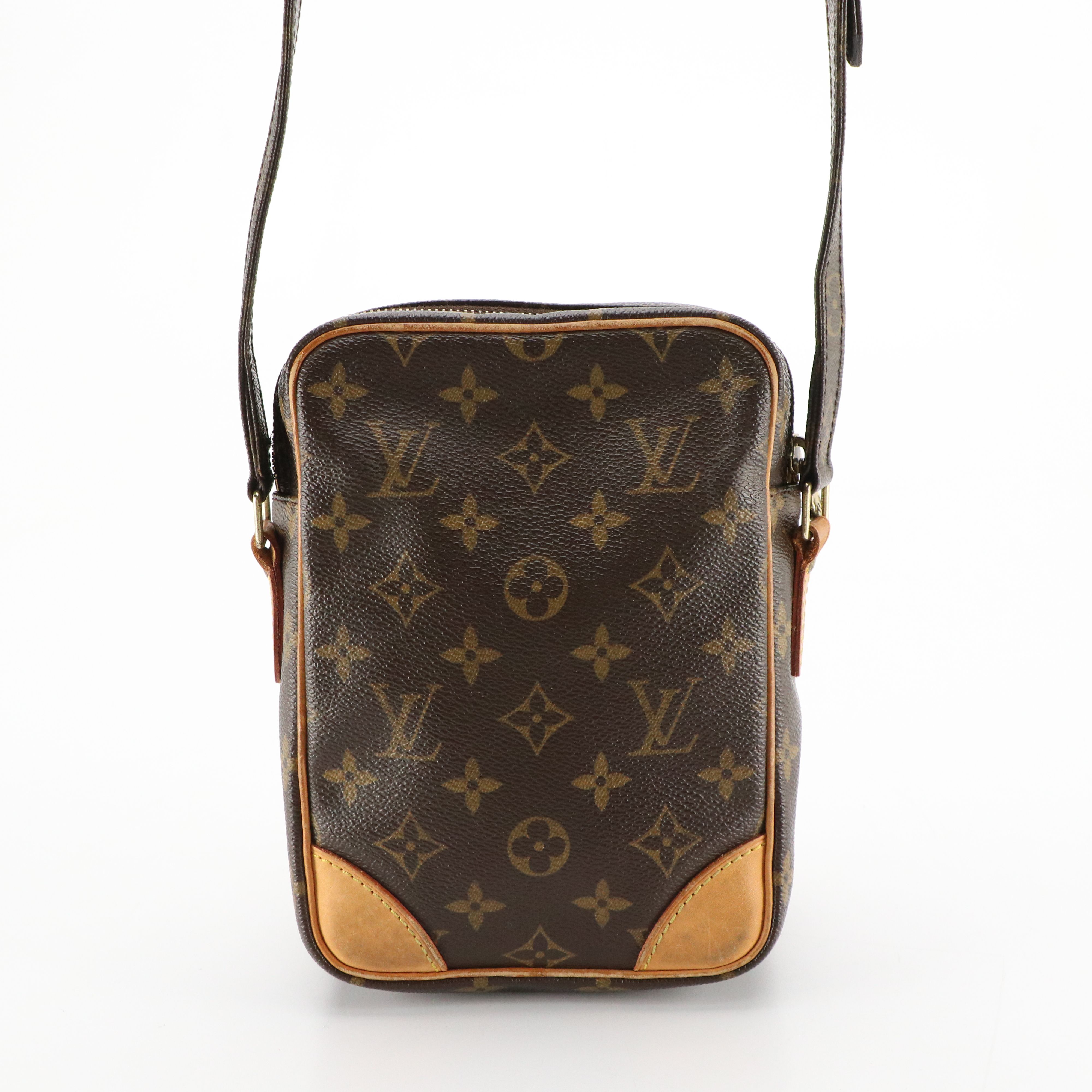 Louis Vuitton Amazone Crossbody Bag in Monogram Canvas and Vachetta Leather