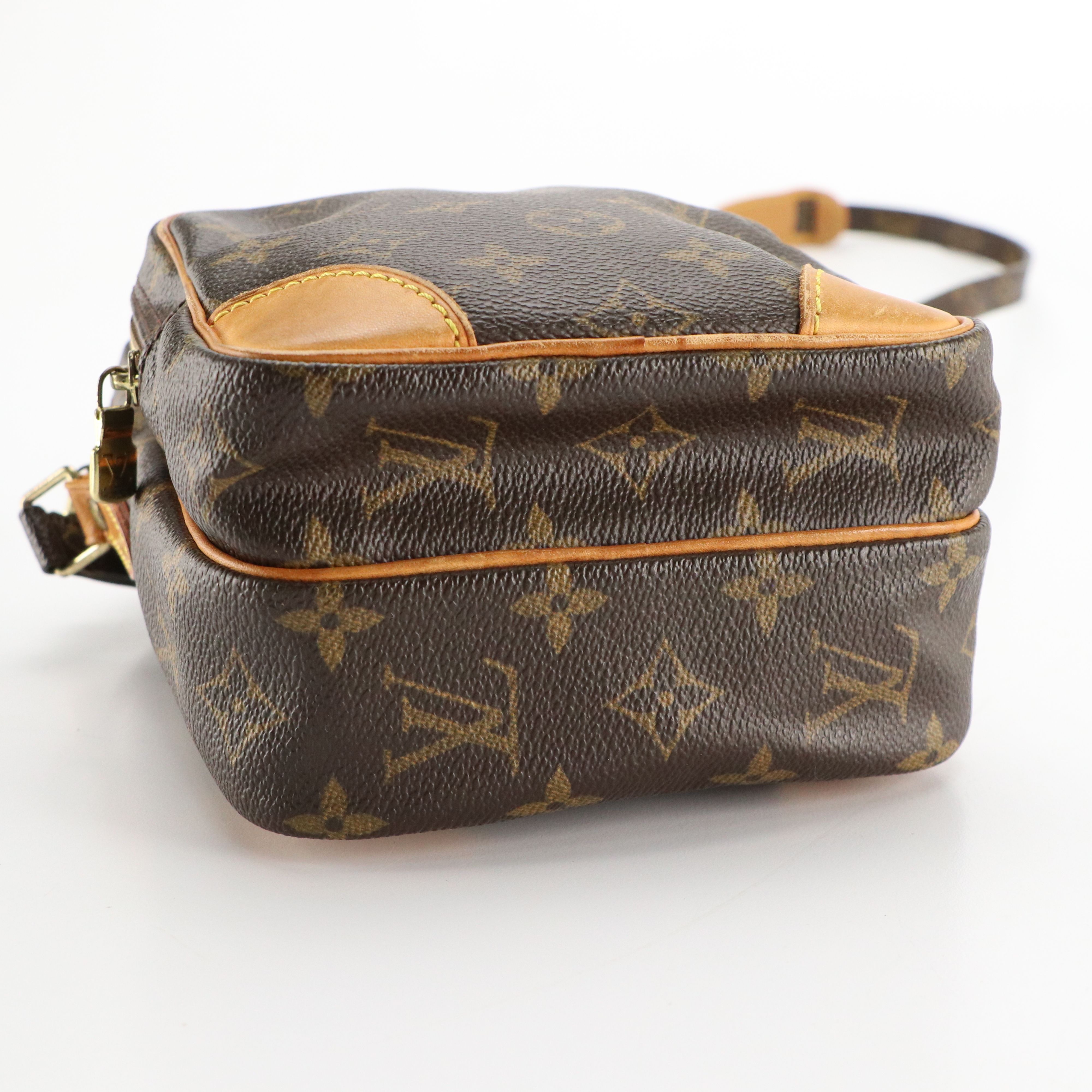 Louis Vuitton Amazone Crossbody Bag in Monogram Canvas and Vachetta Leather