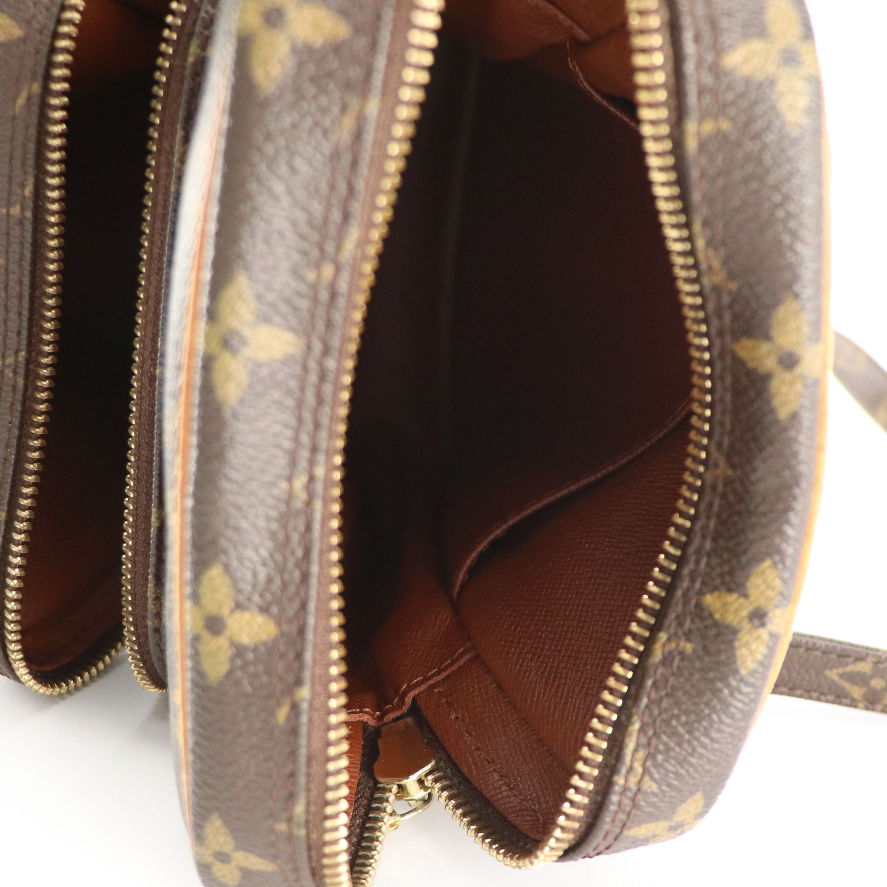 Louis Vuitton Amazone Crossbody Bag in Monogram Canvas and Vachetta Leather