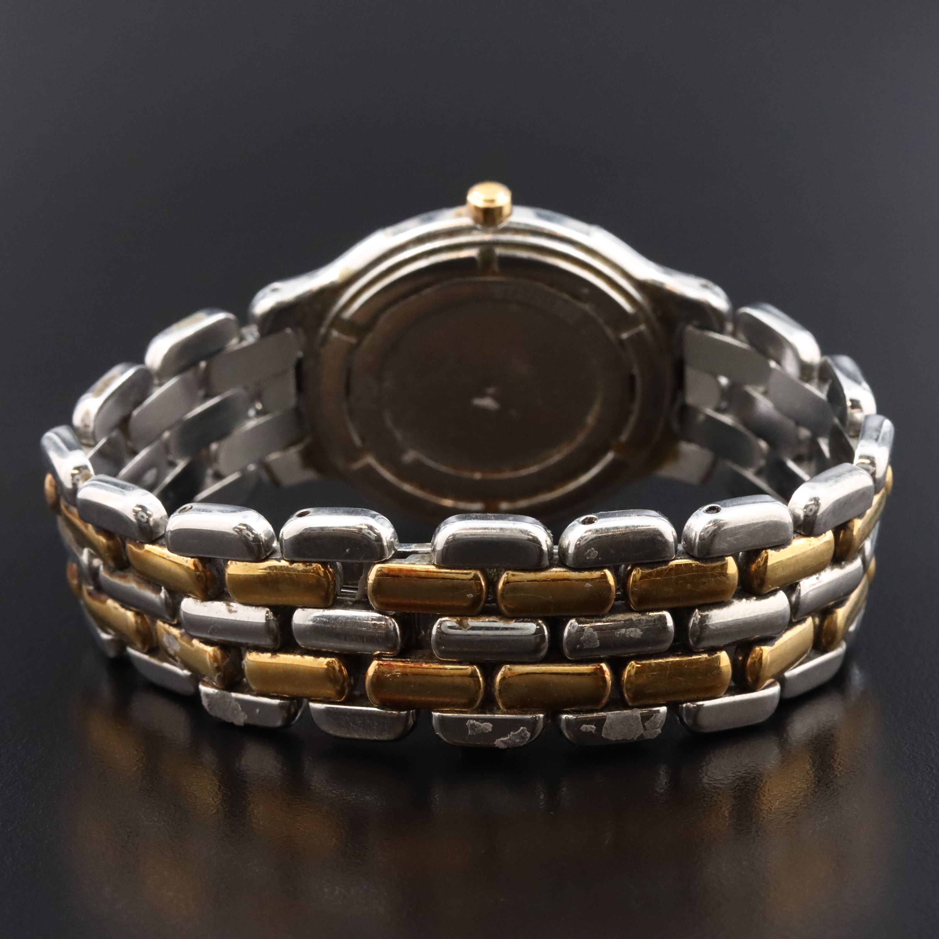 Cyma 18K & Steel Watch