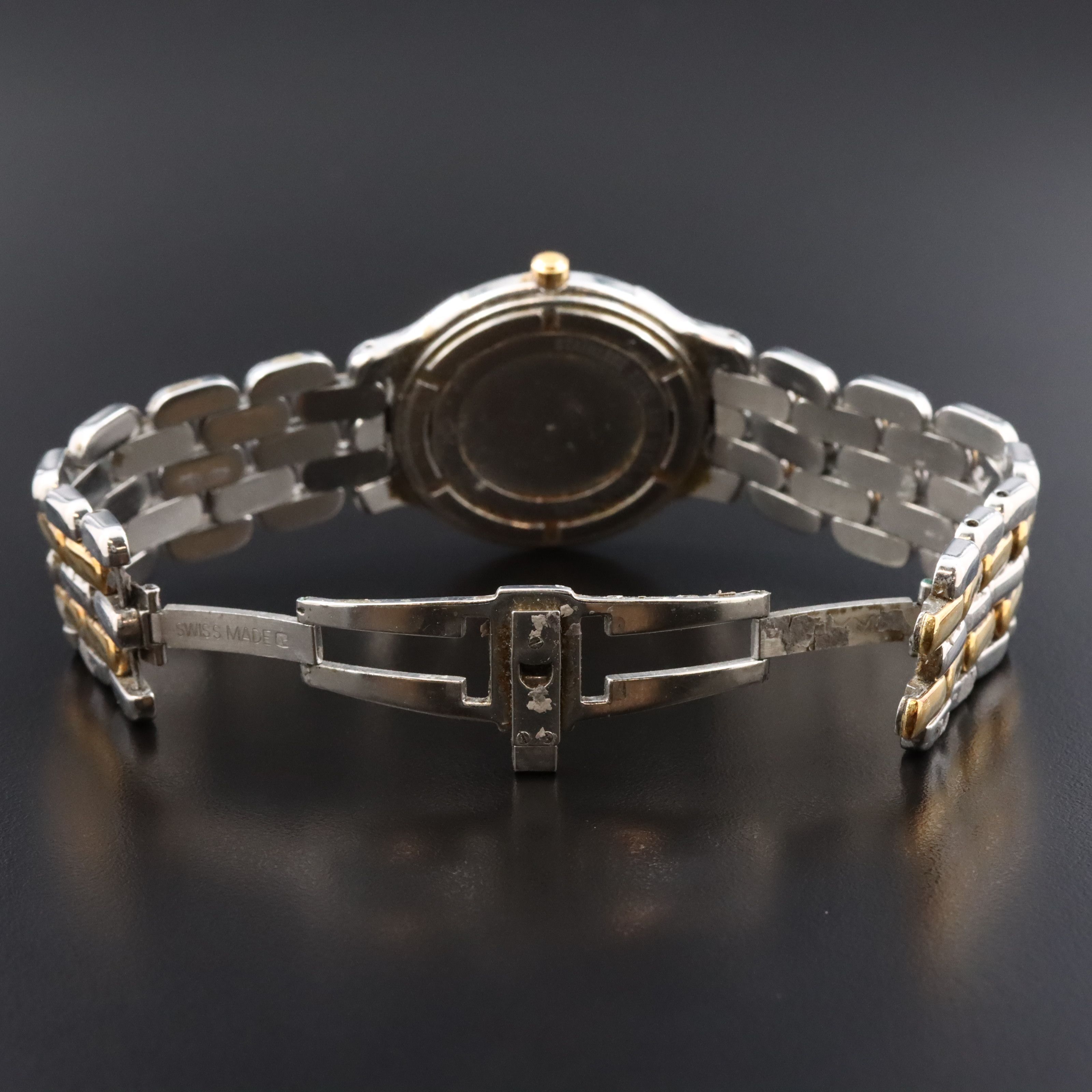 Cyma 18K & Steel Watch