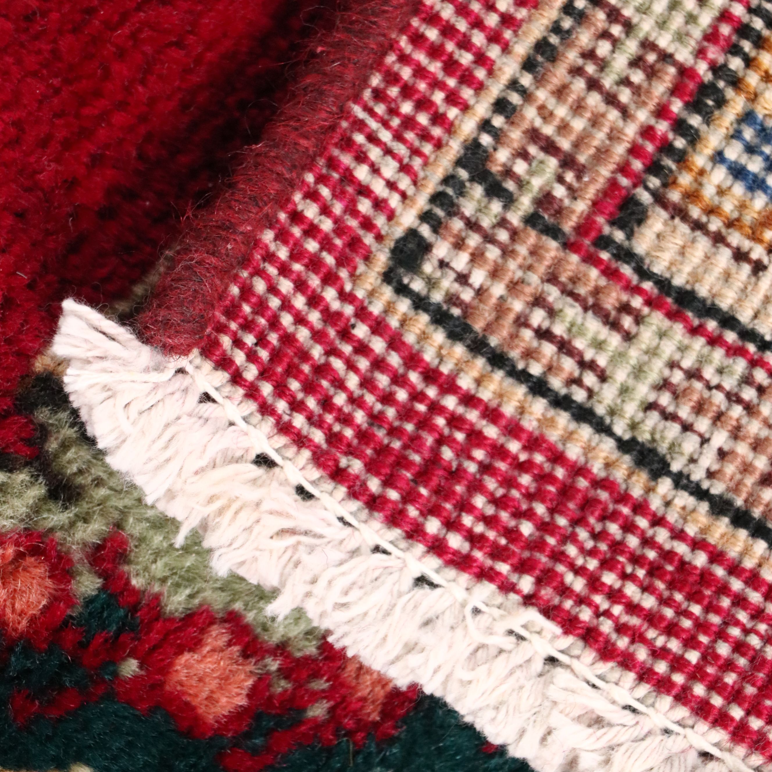 8'10 x 12'8 Hand-Knotted Persian Kashan Room-Sized Rug