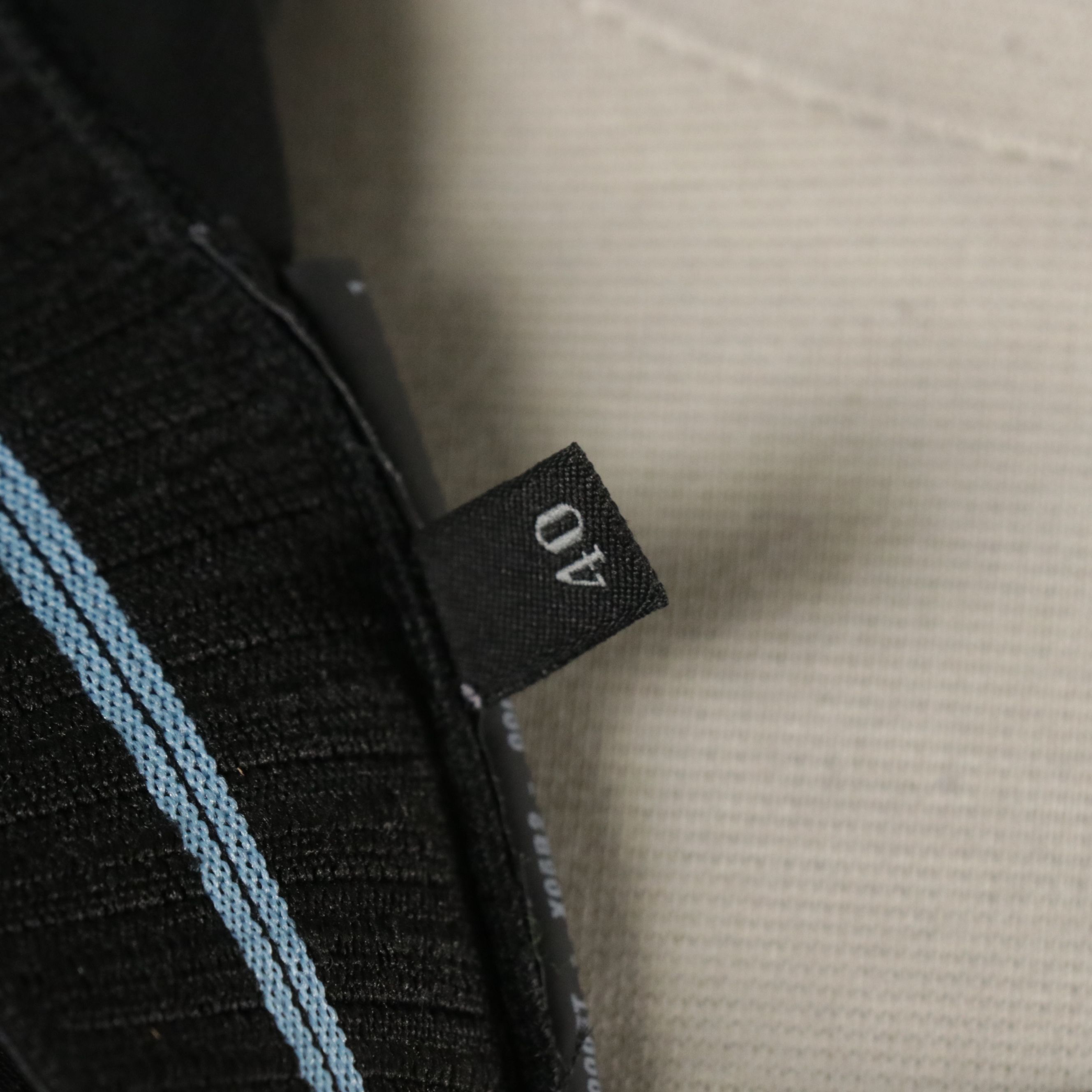 Prada Logo Black Long Skirt with Elastic Waistband