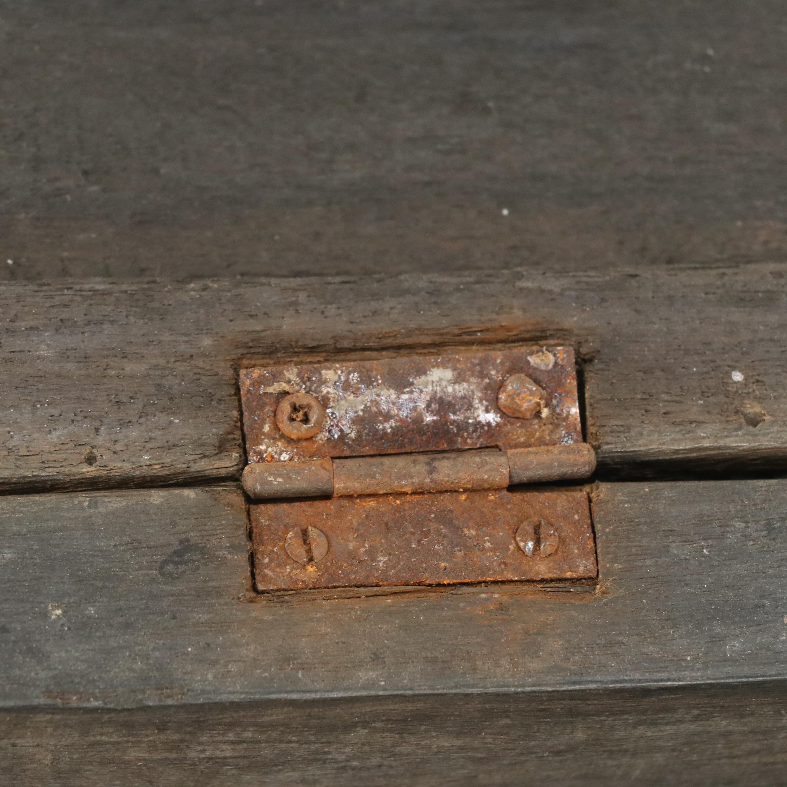 Southeast Asian or Oceanic Indigenous Hand-Carved Wood Chest