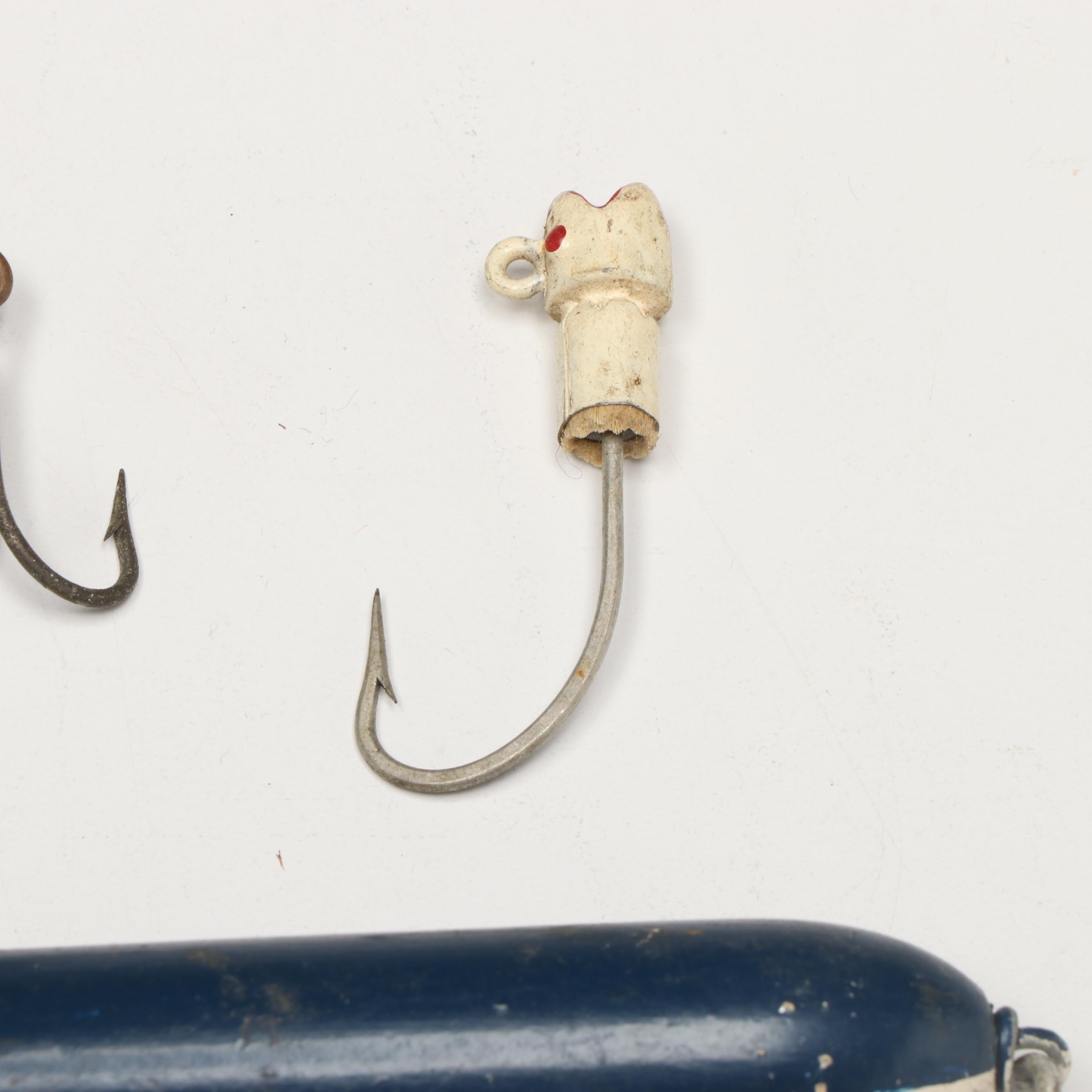 Metal, Wood, and Plastic Fishing Lures