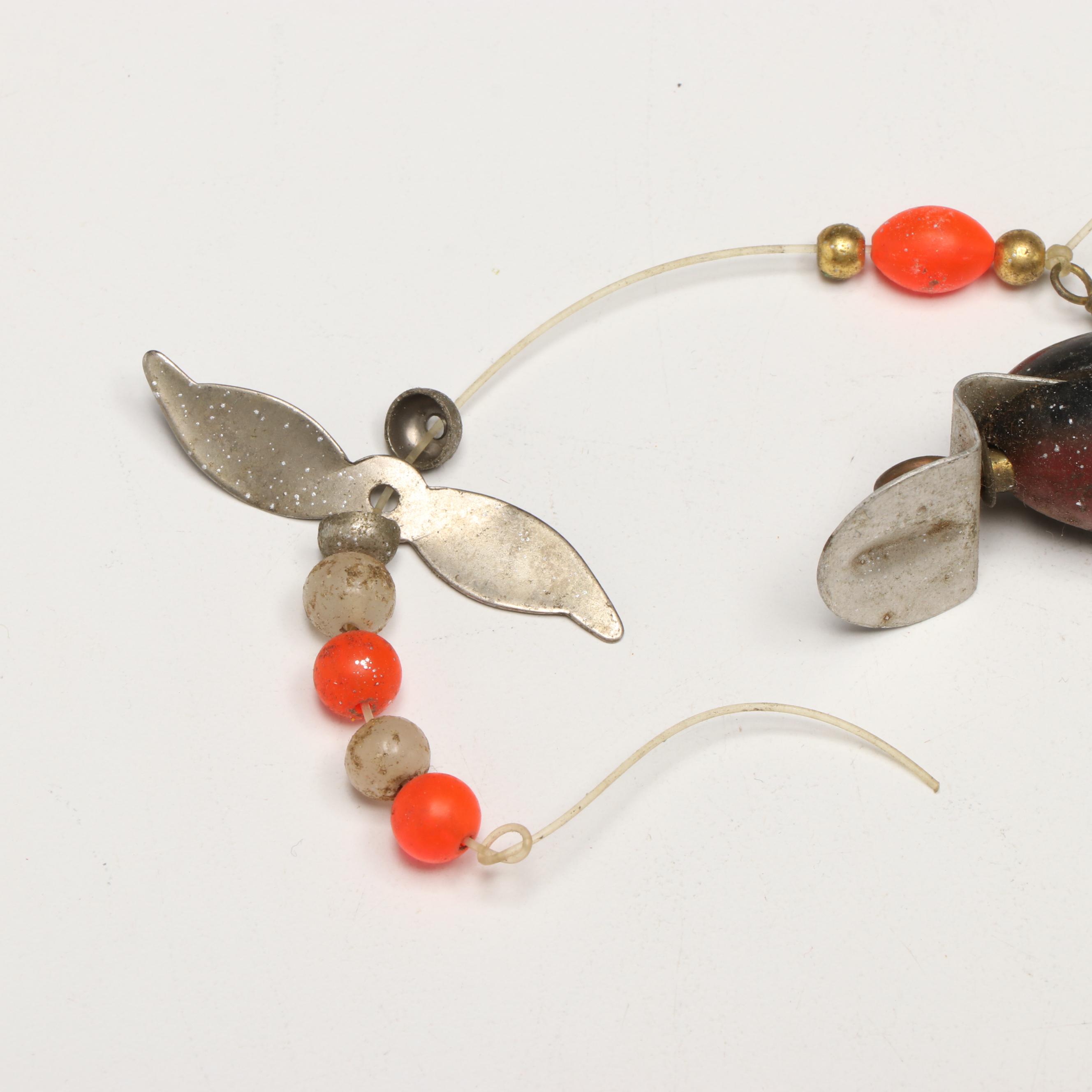 Metal, Wood, and Plastic Fishing Lures