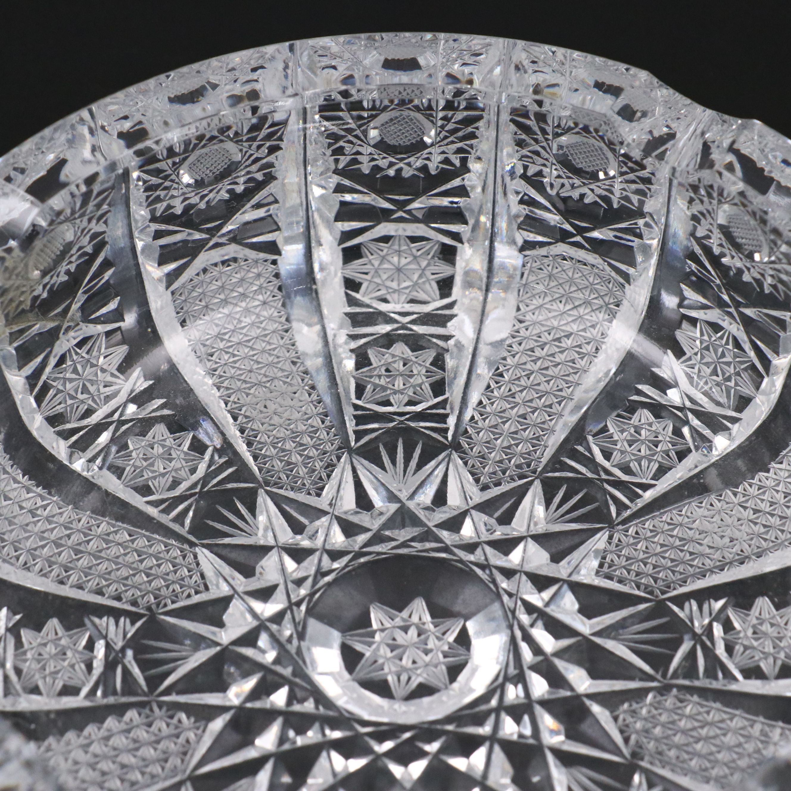 Gorham "Cherrywood Clear" Decanter with Ashtray and Silver Plate Tray