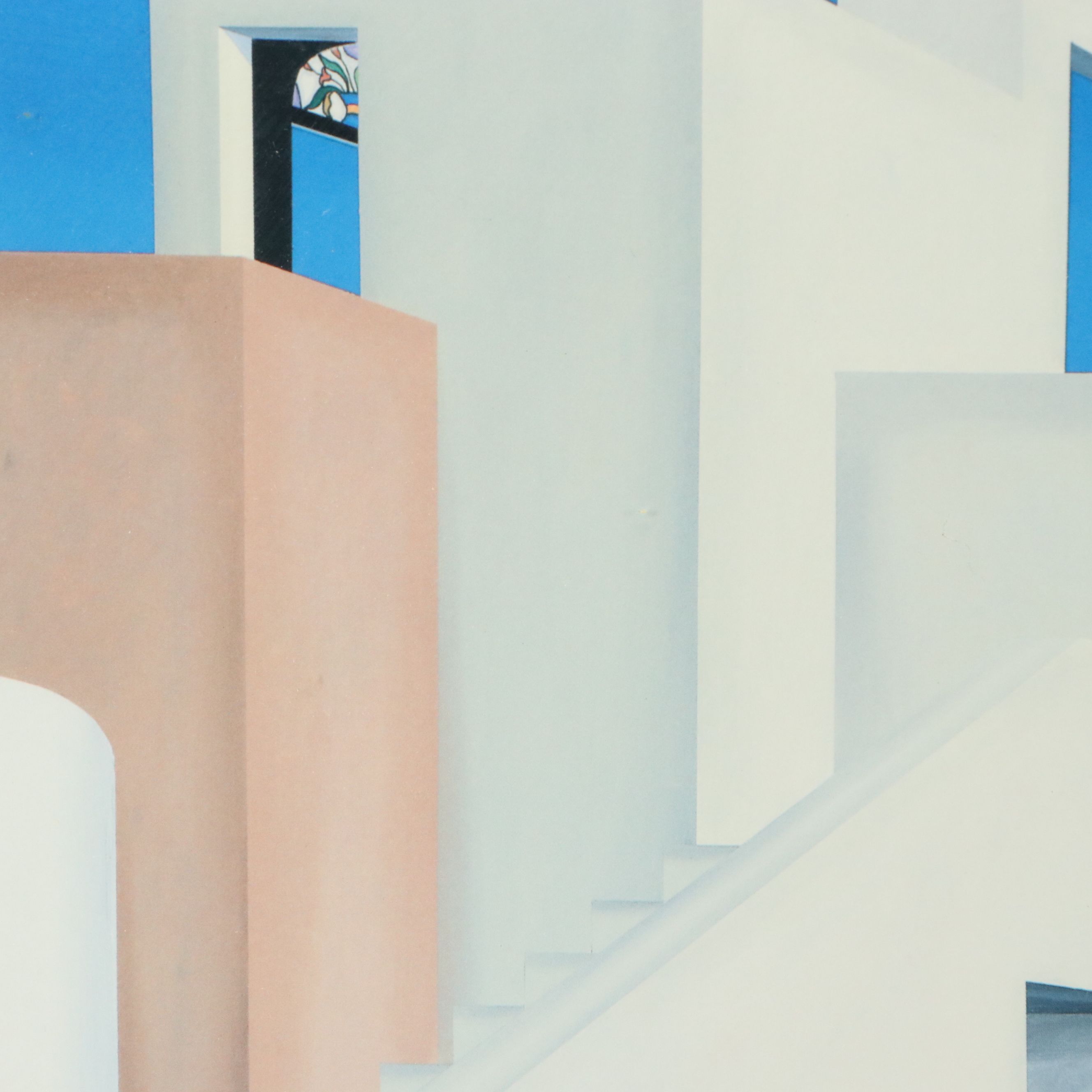 After Humberto Calzada Offset Lithograph "A Retrospective of Work," 1990