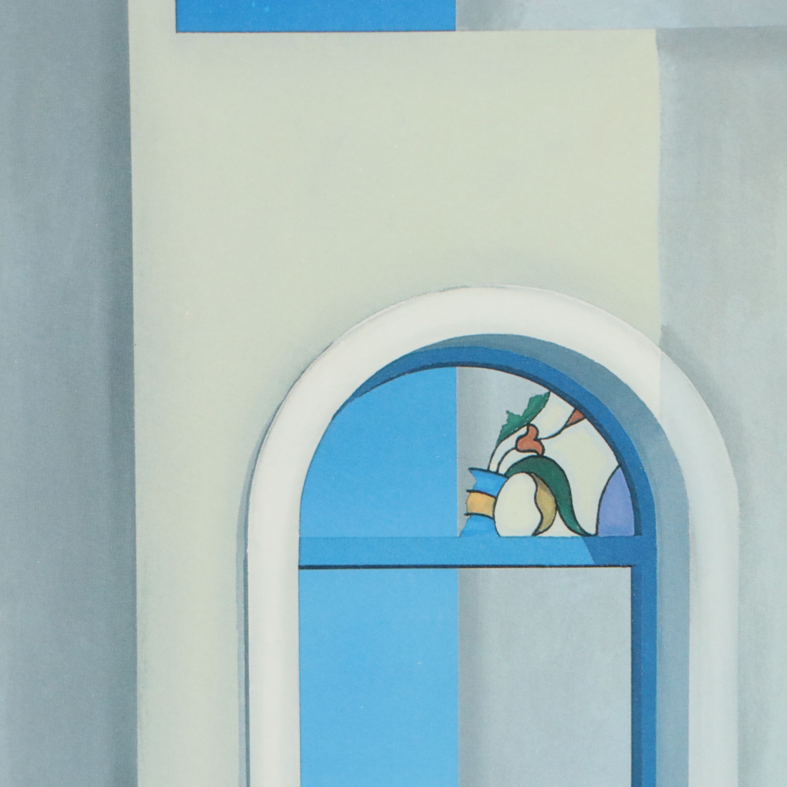 After Humberto Calzada Offset Lithograph "A Retrospective of Work," 1990