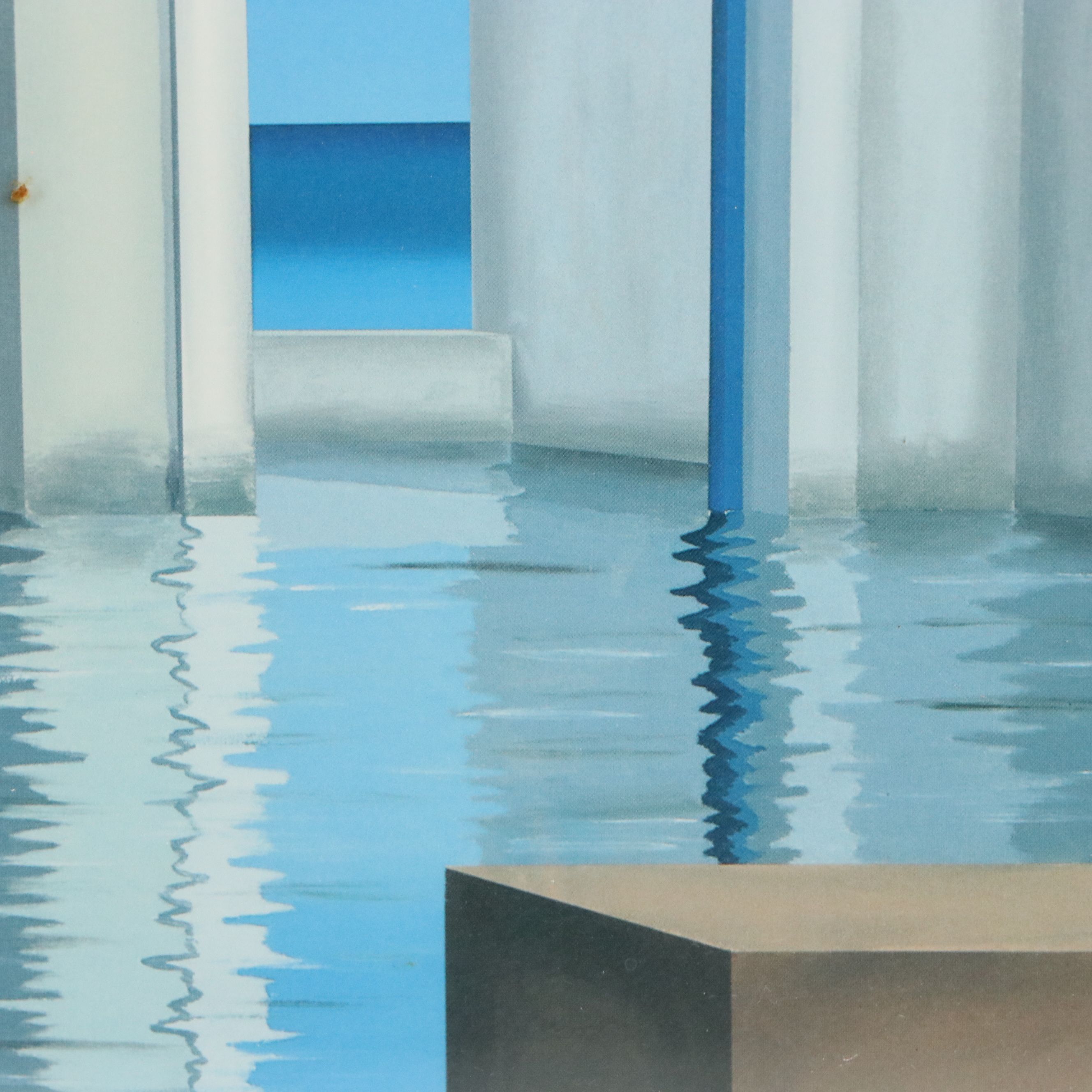 After Humberto Calzada Offset Lithograph "A Retrospective of Work," 1990