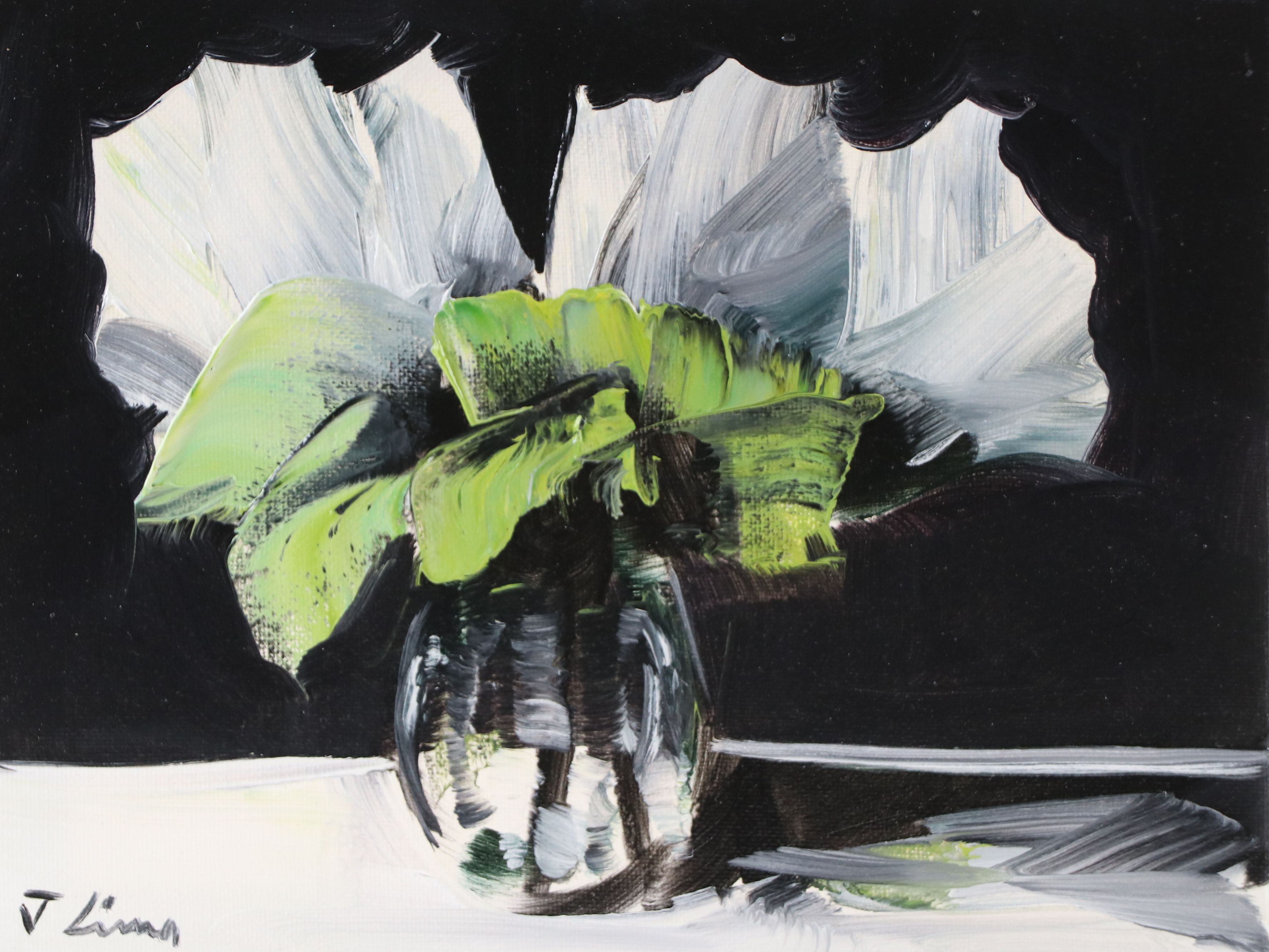 José M. Lima Floral Still Life Oil Painting, 2026