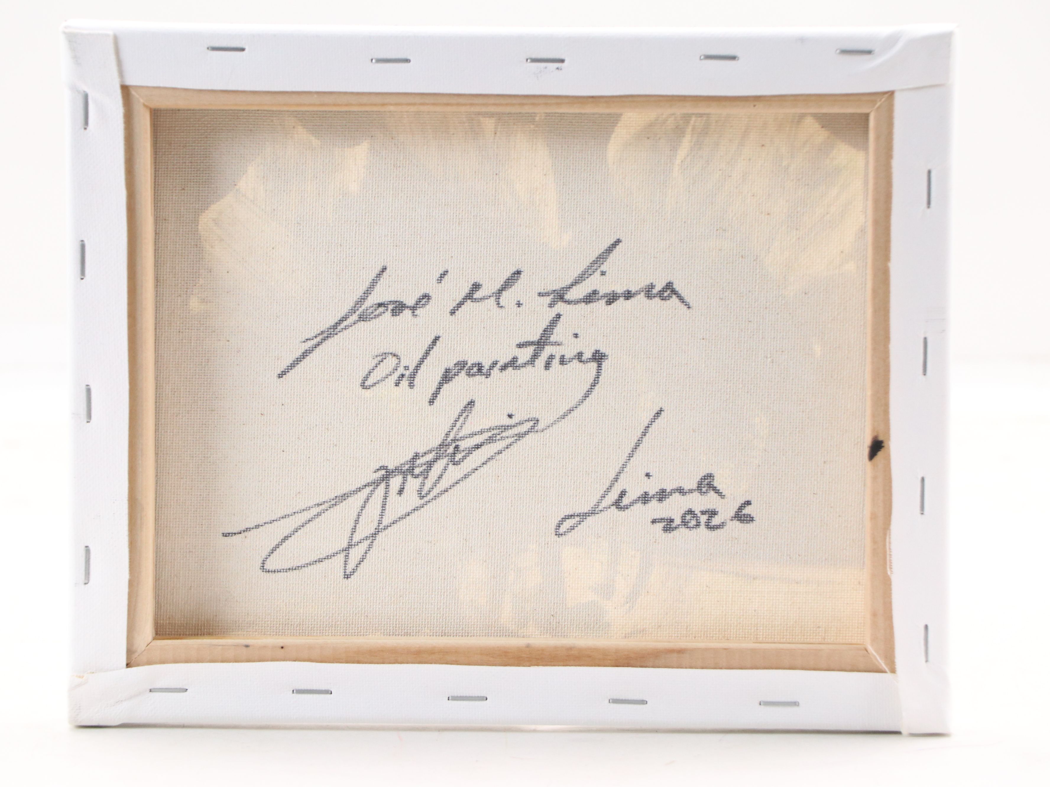 José M. Lima Floral Still Life Oil Painting, 2026