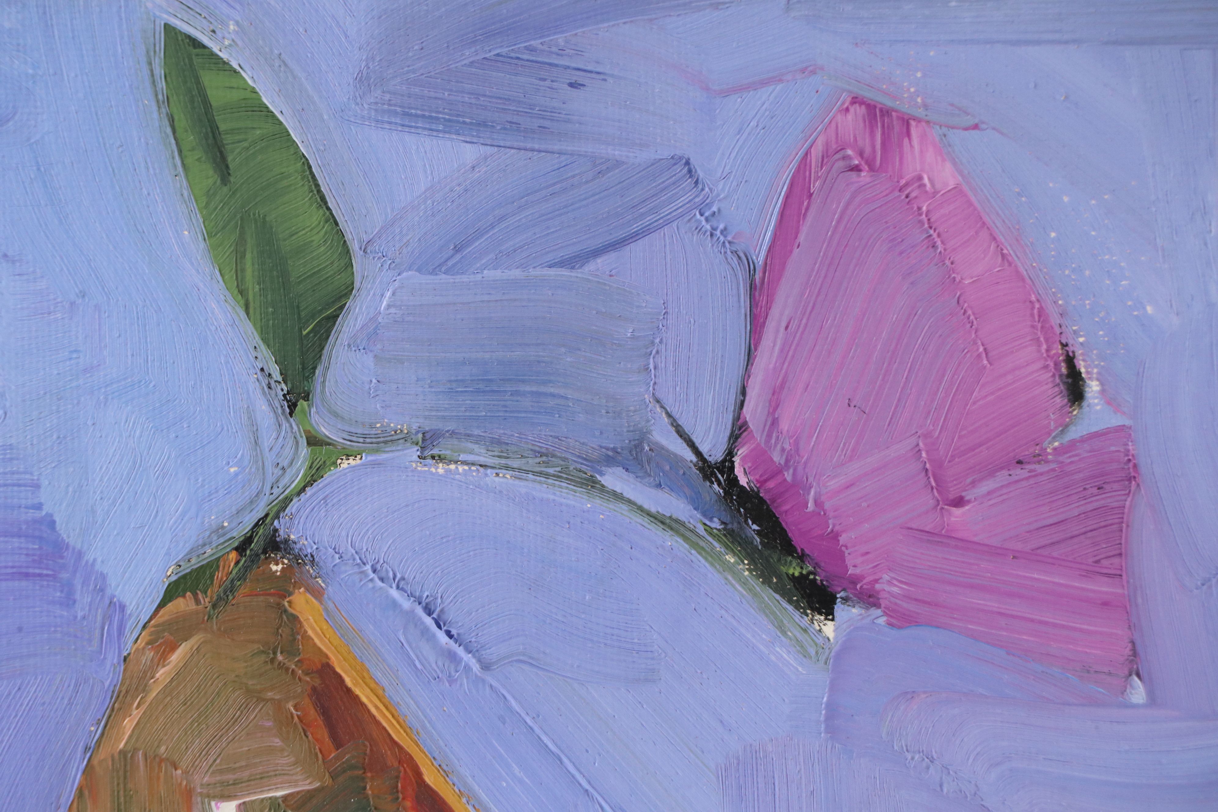 Jose Trujillo Still Life Oil Painting "Green Pear," 2021