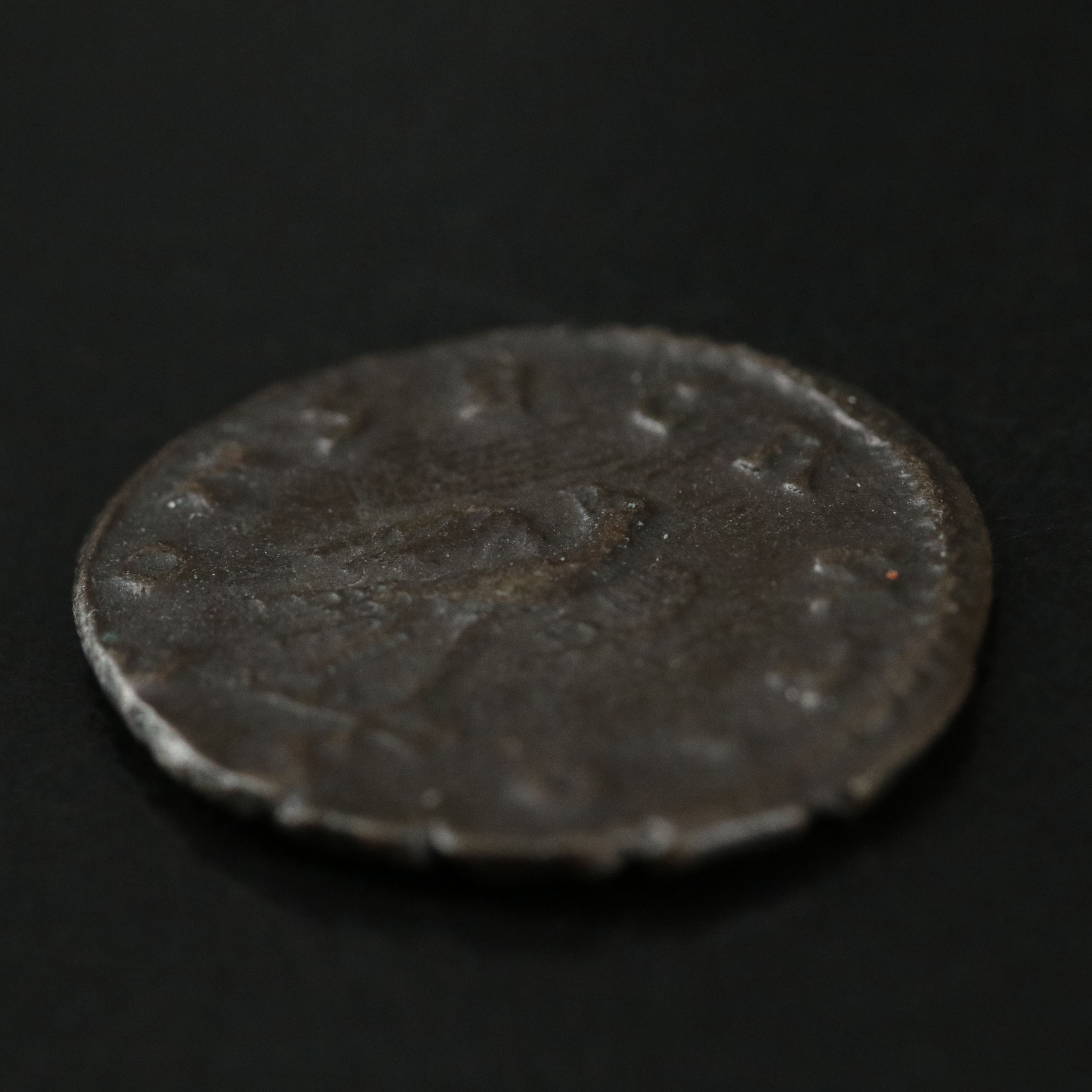 Ancient Roman Imperial Æ Antoninianus Coin of Valerian II, ca. 259 A.D.