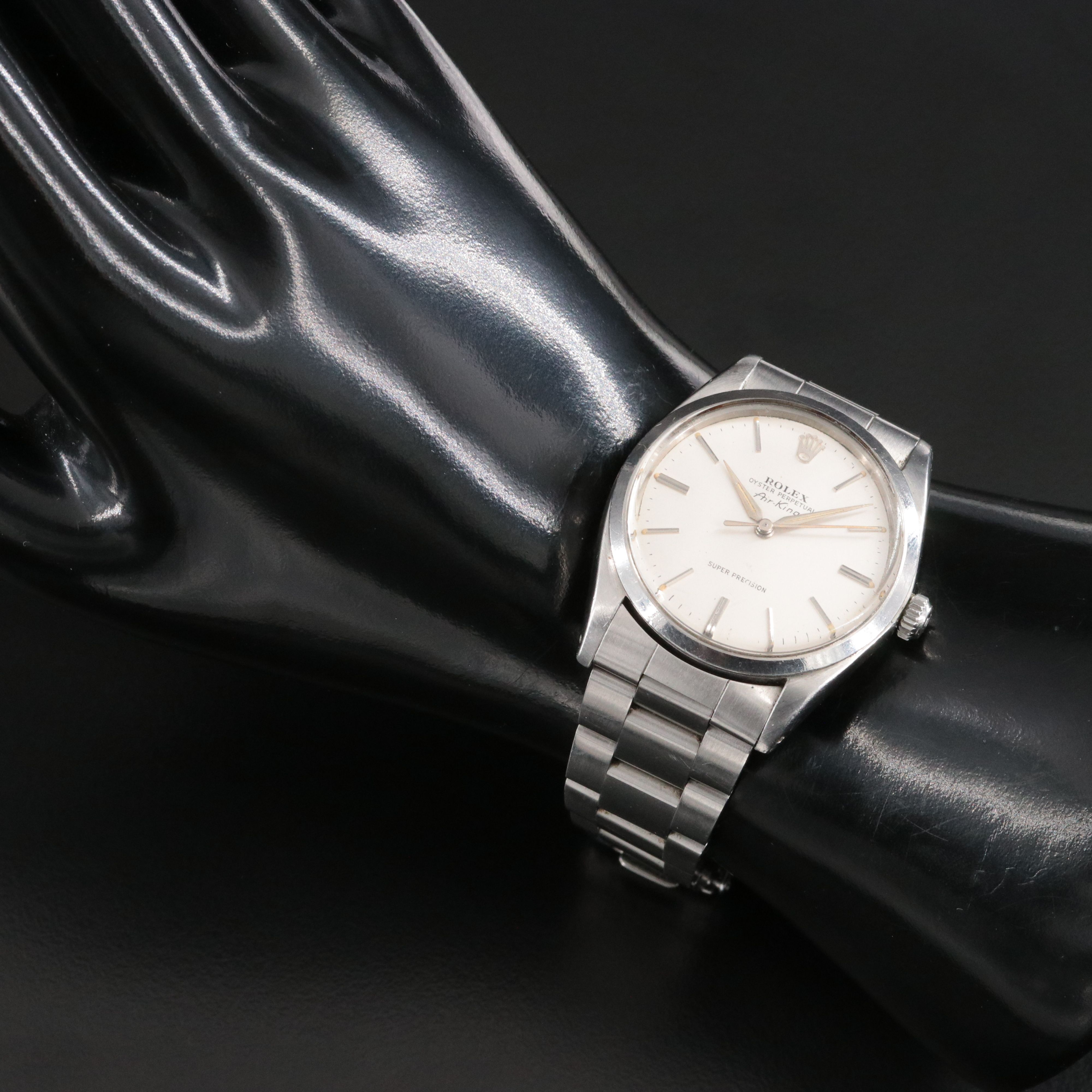 Rolex Air-King "Super Precision" U.S.S. Enterprise Vintage Watch c.1963