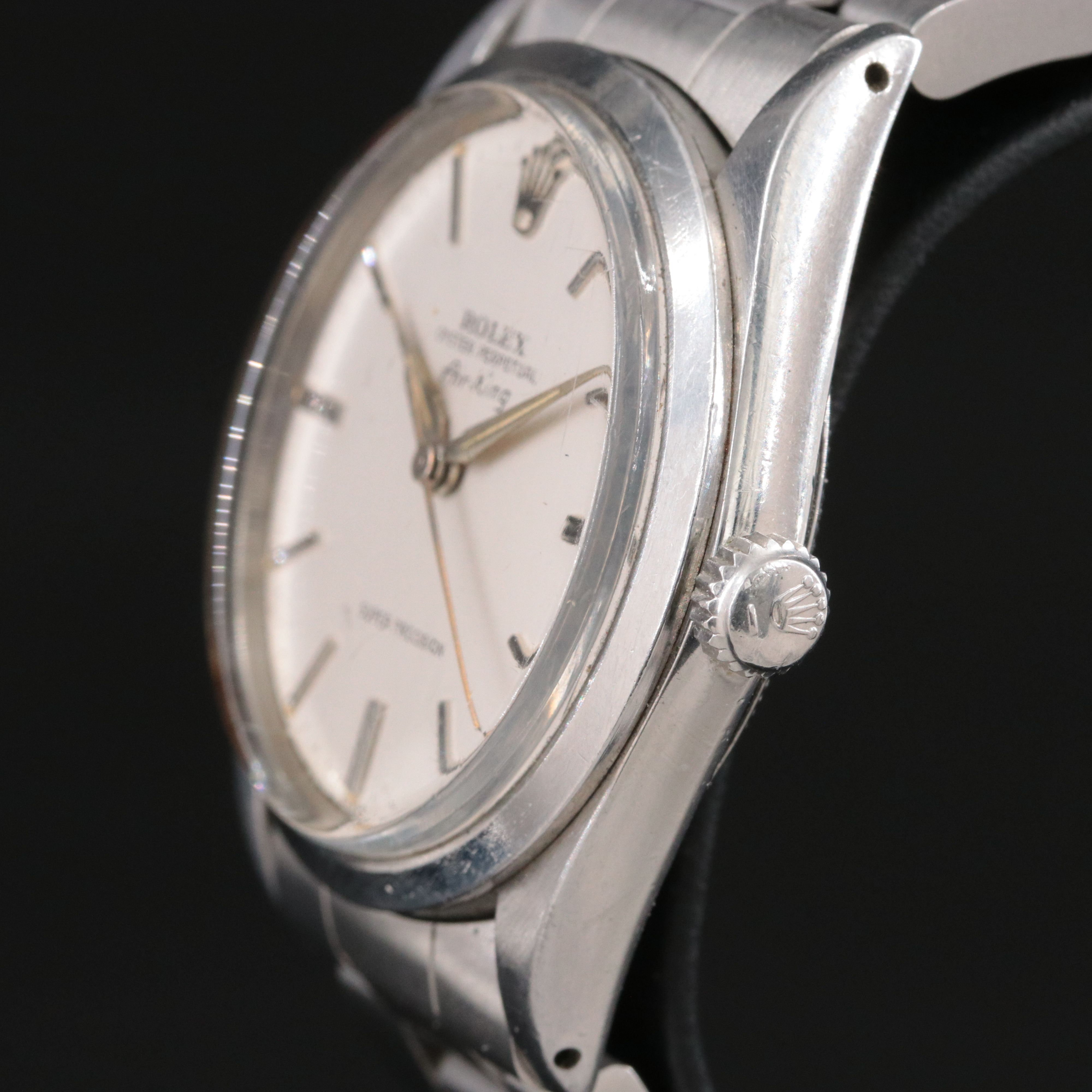 Rolex Air-King "Super Precision" U.S.S. Enterprise Vintage Watch c.1963