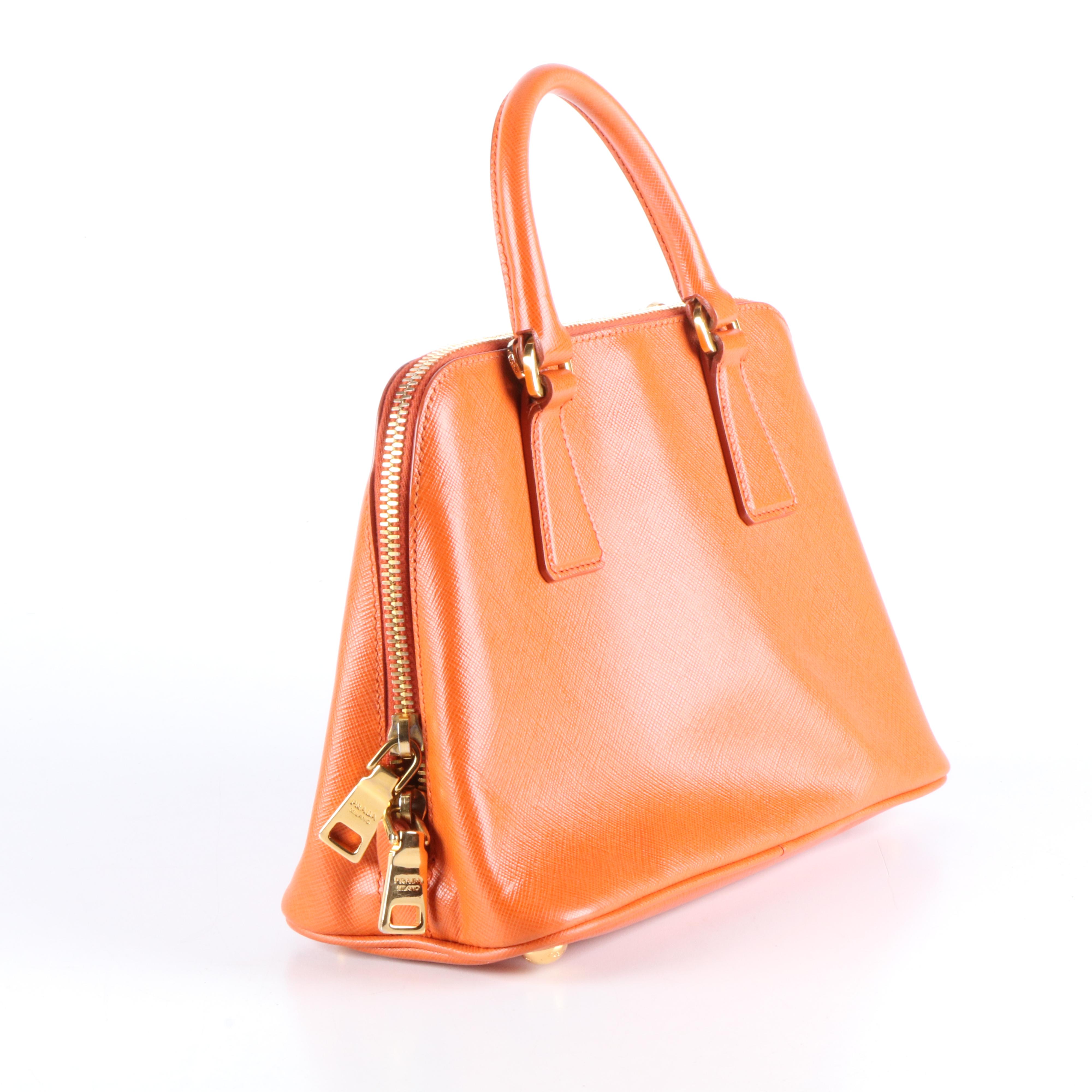 Prada Saffiano Leather Lux Promenade Handbag