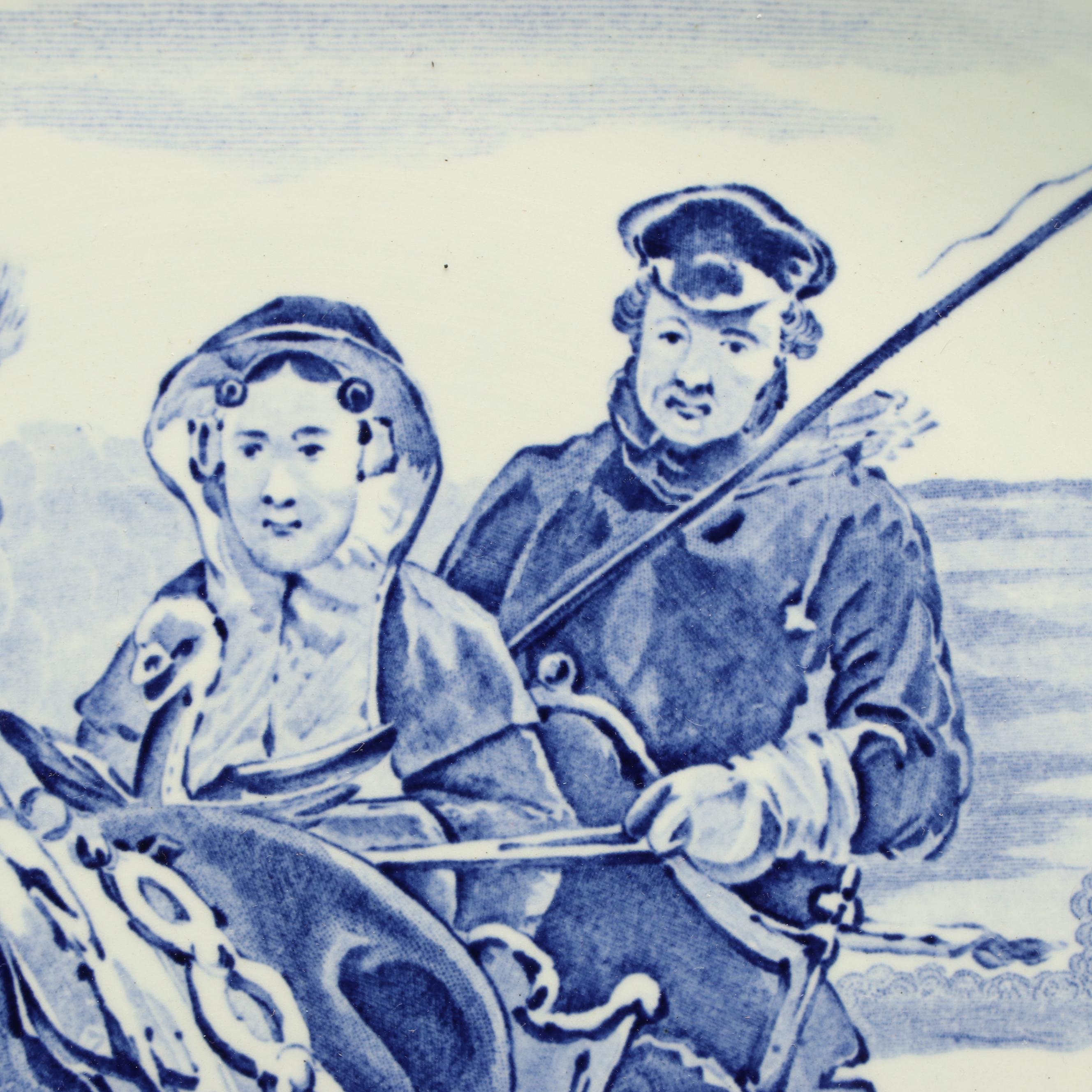 Boch Delftware Ceramic Decorative Wall Plates