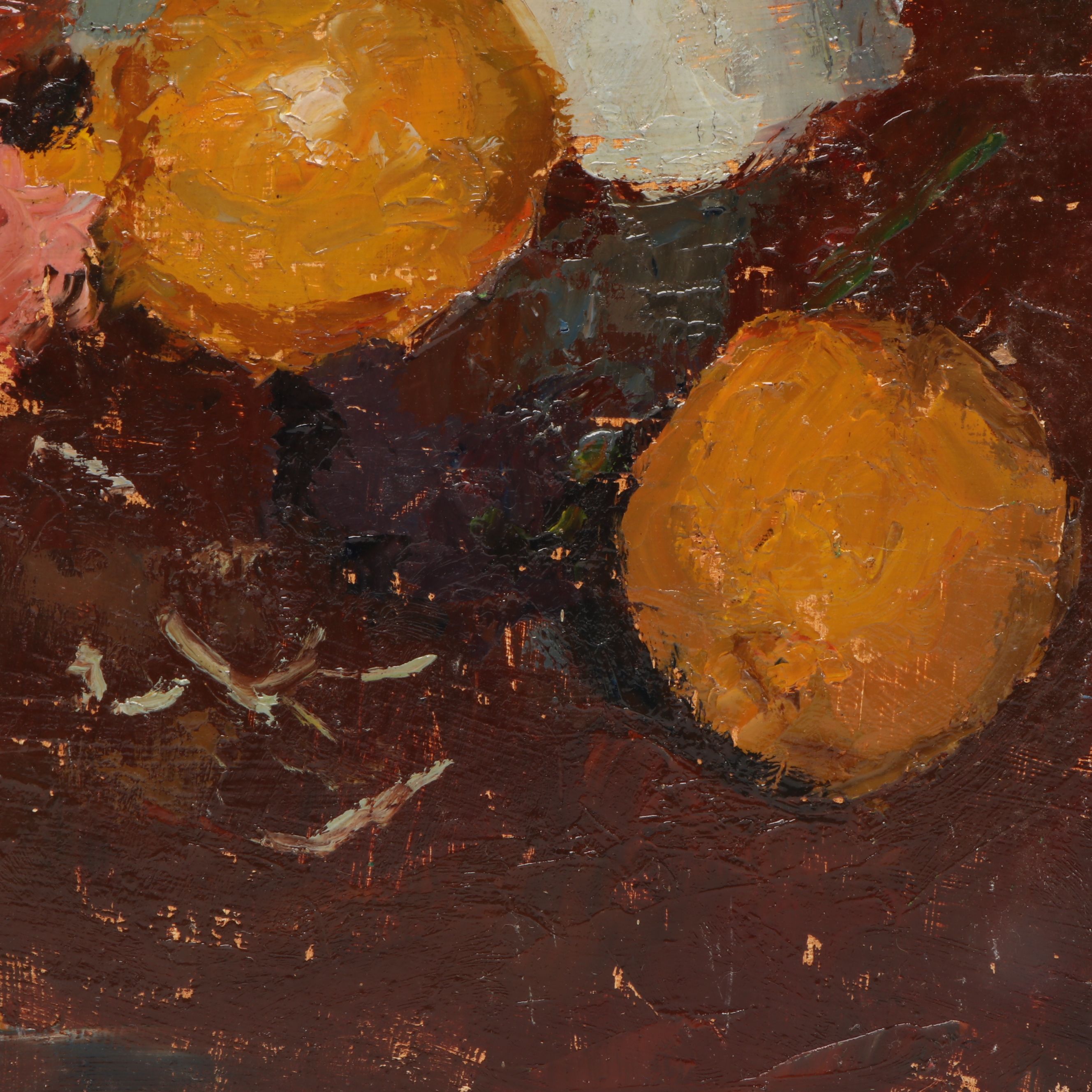 Susan Grisell Still Life Oil Painting with White Pitcher