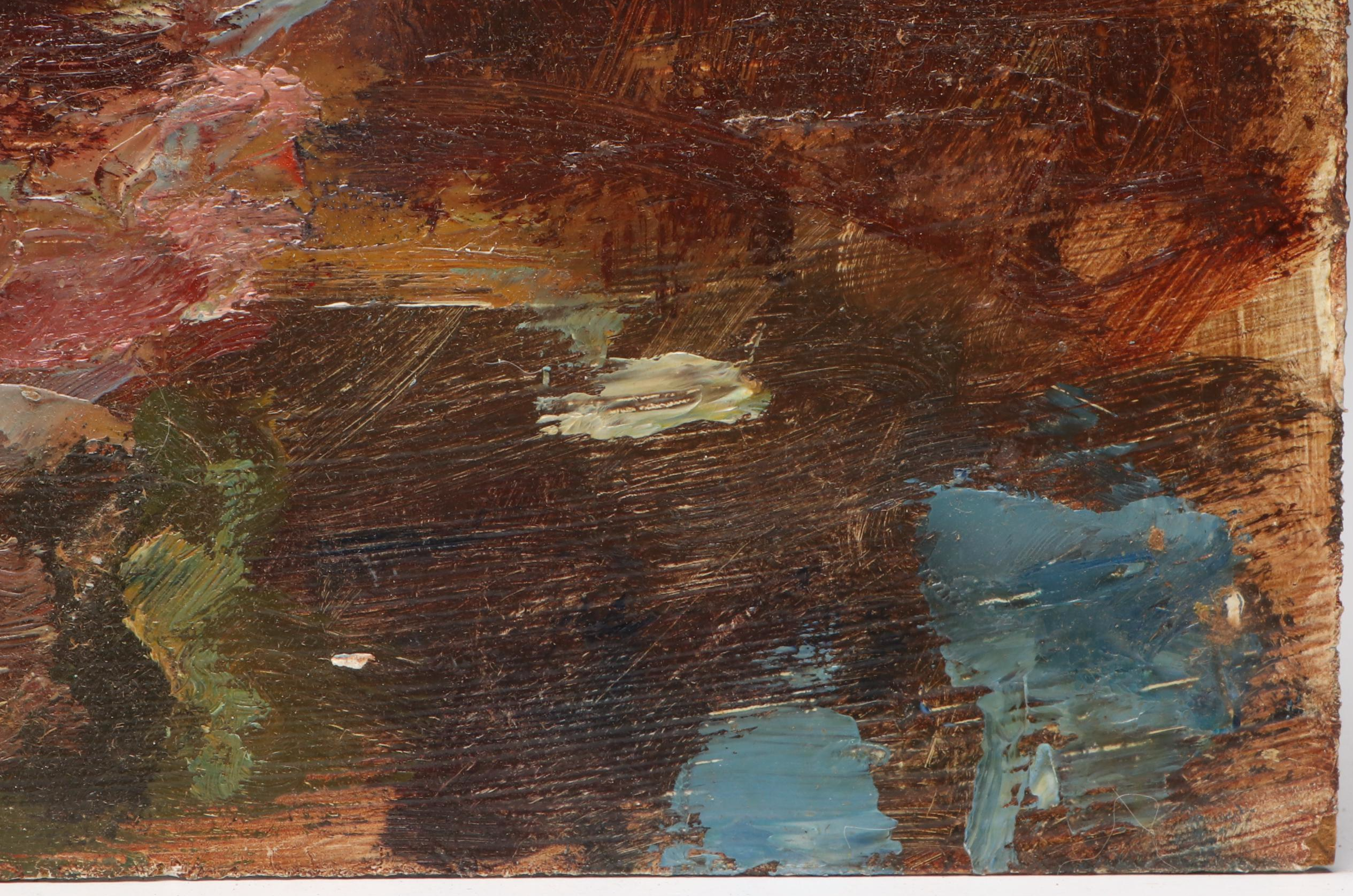 Susan Grisell Impressionist Garden Portrait Oil Painting