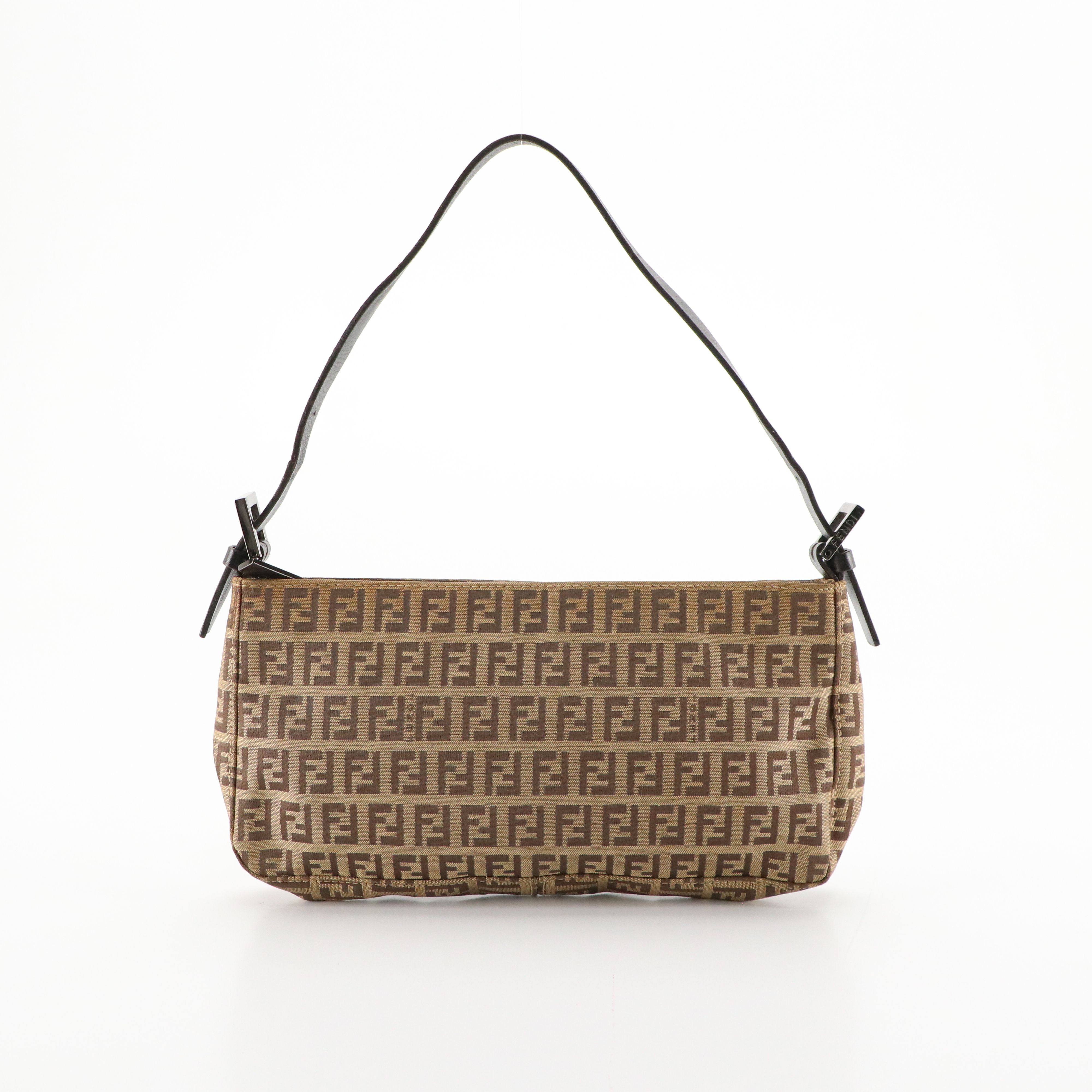 Fendi Small Shoulder Bag 8BR042 in Zucchino Canvas