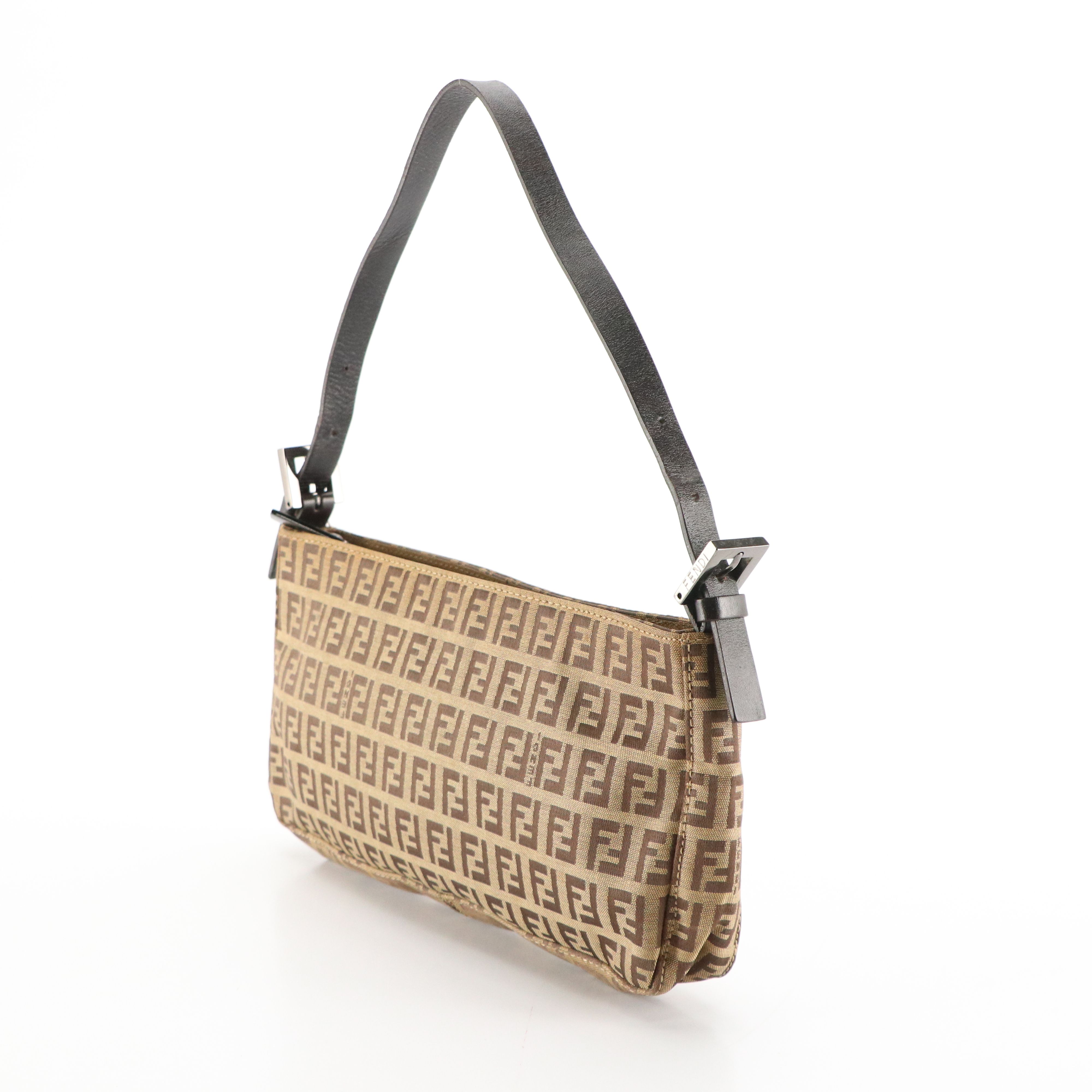 Fendi Small Shoulder Bag 8BR042 in Zucchino Canvas