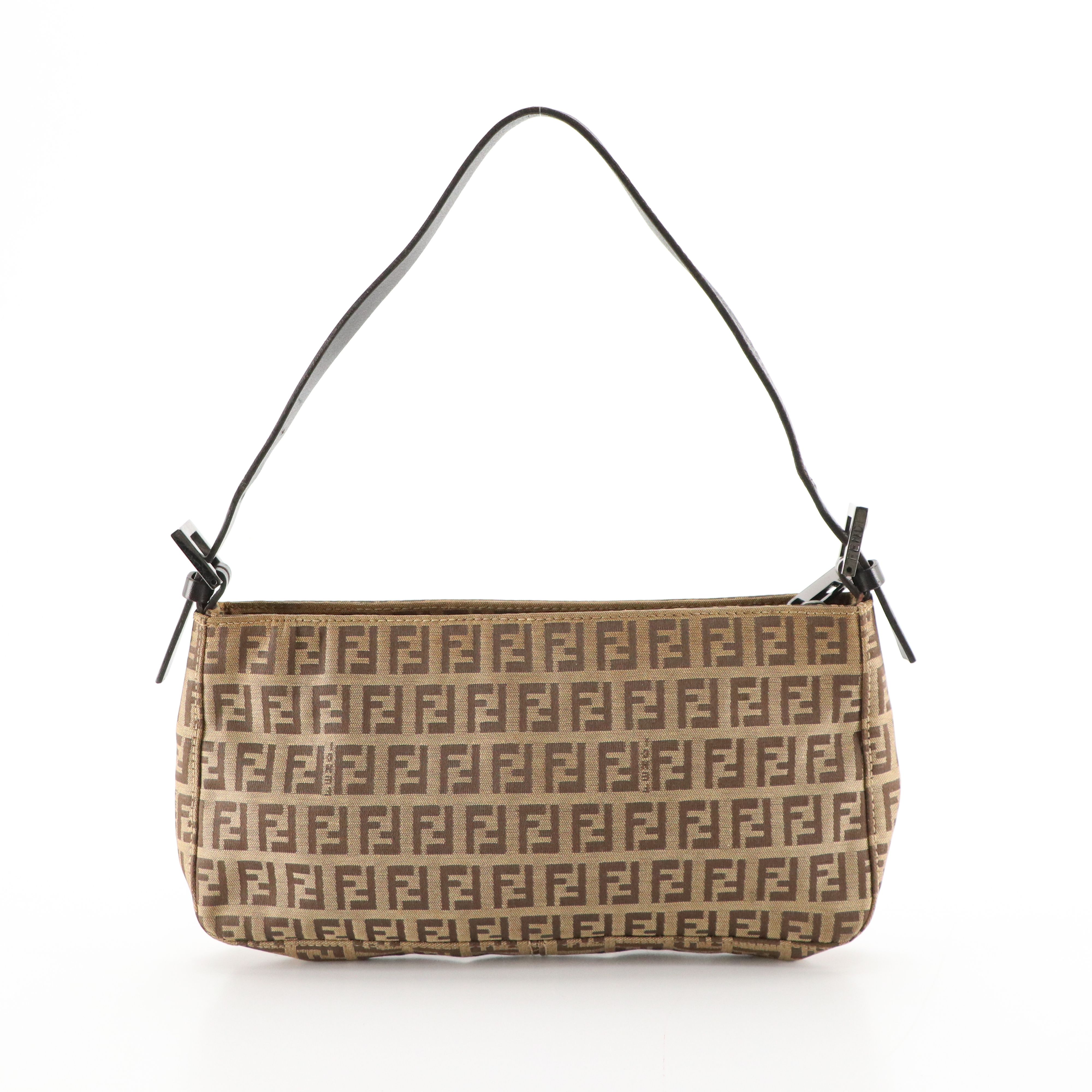 Fendi Small Shoulder Bag 8BR042 in Zucchino Canvas