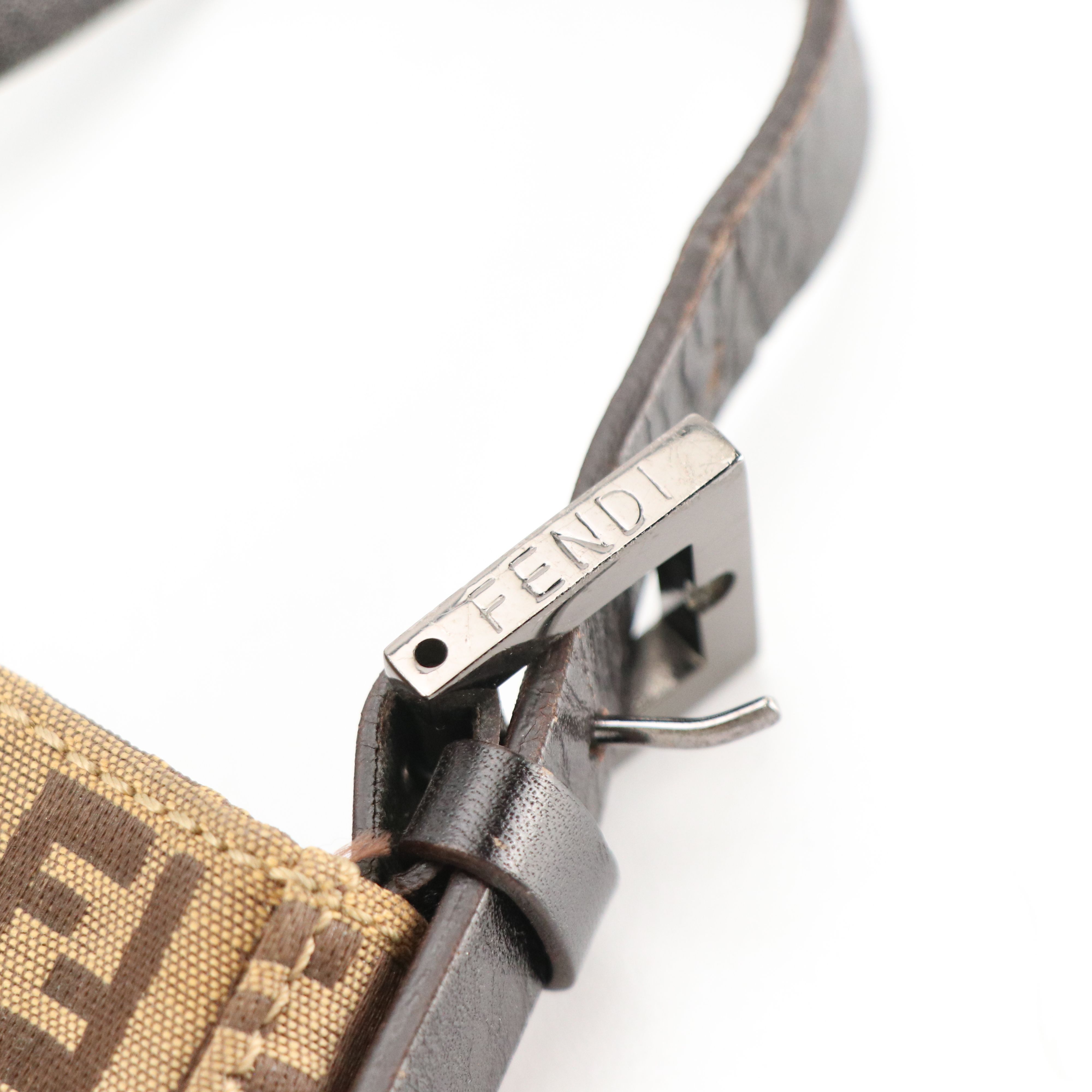 Fendi Small Shoulder Bag 8BR042 in Zucchino Canvas