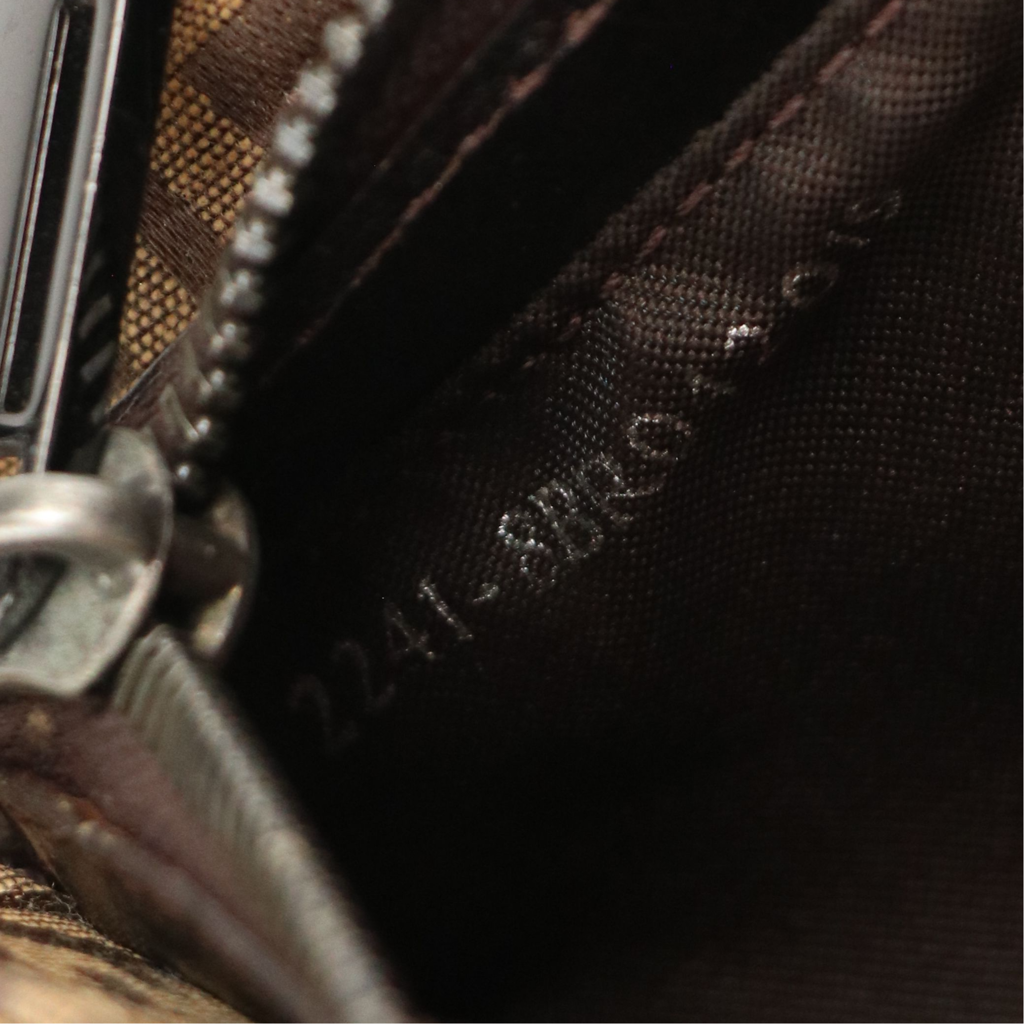 Fendi Small Shoulder Bag 8BR042 in Zucchino Canvas