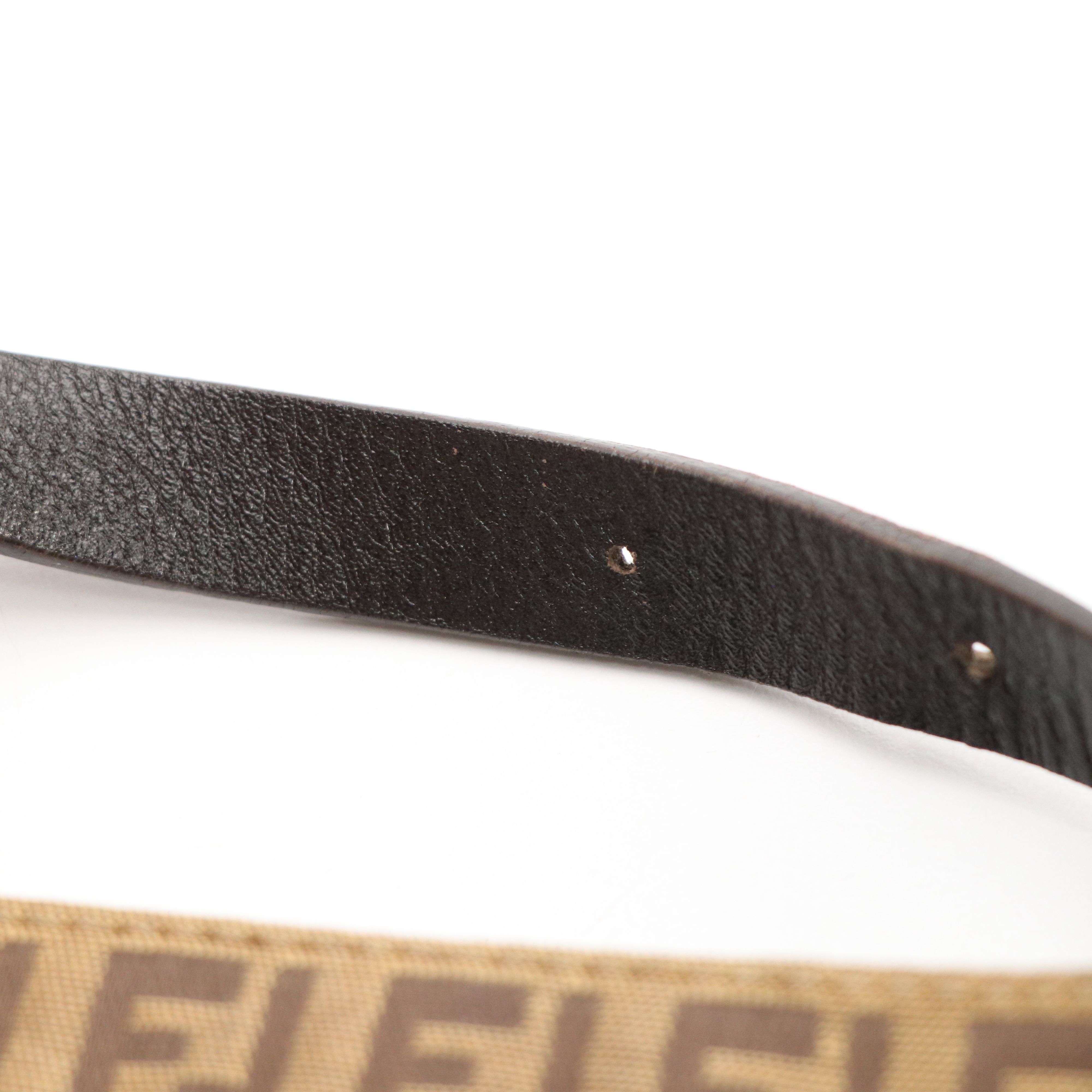 Fendi Small Shoulder Bag 8BR042 in Zucchino Canvas