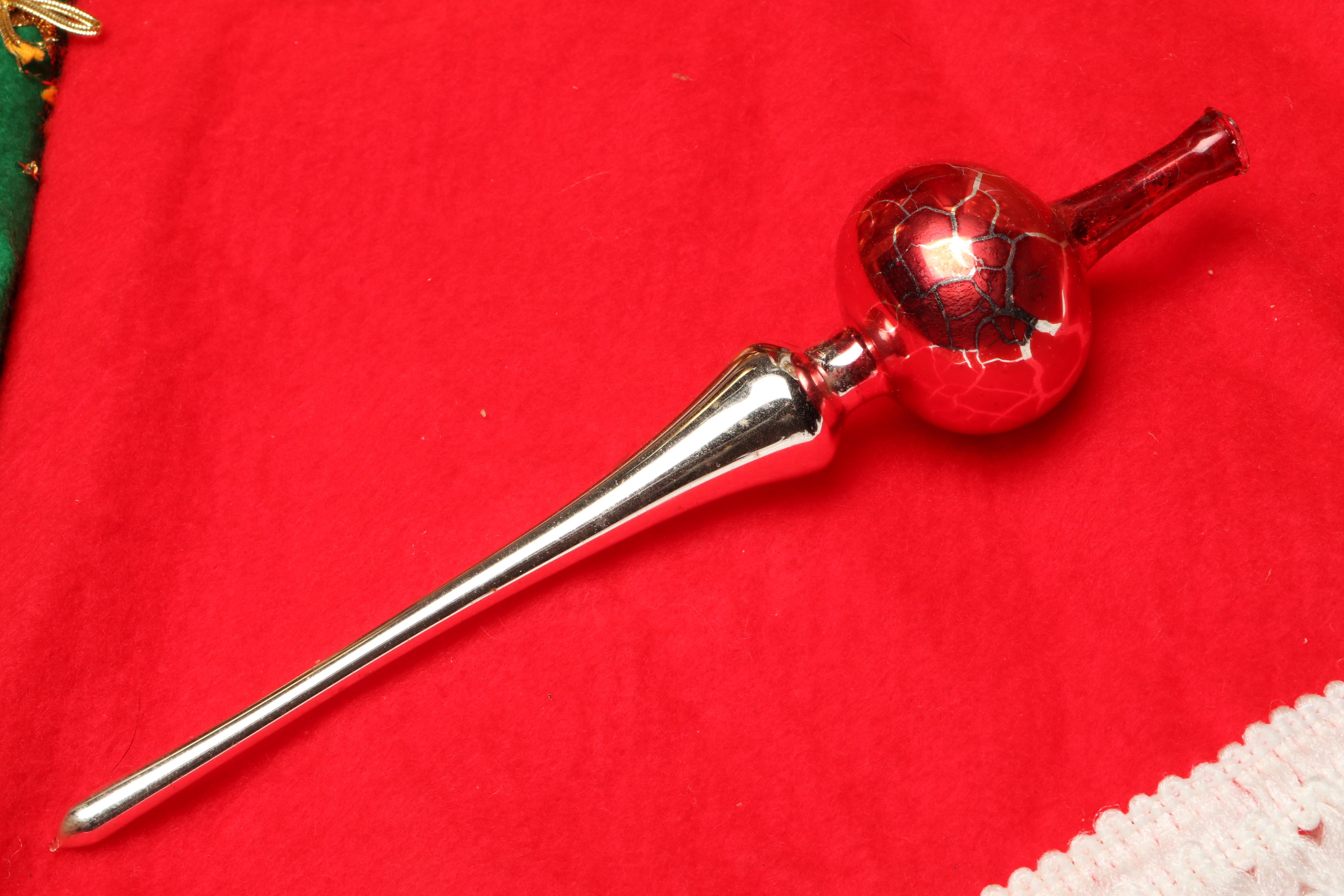 Shiny Brite and Thomas Pacconi Hand-Painted Ornaments with More Christmas Décor