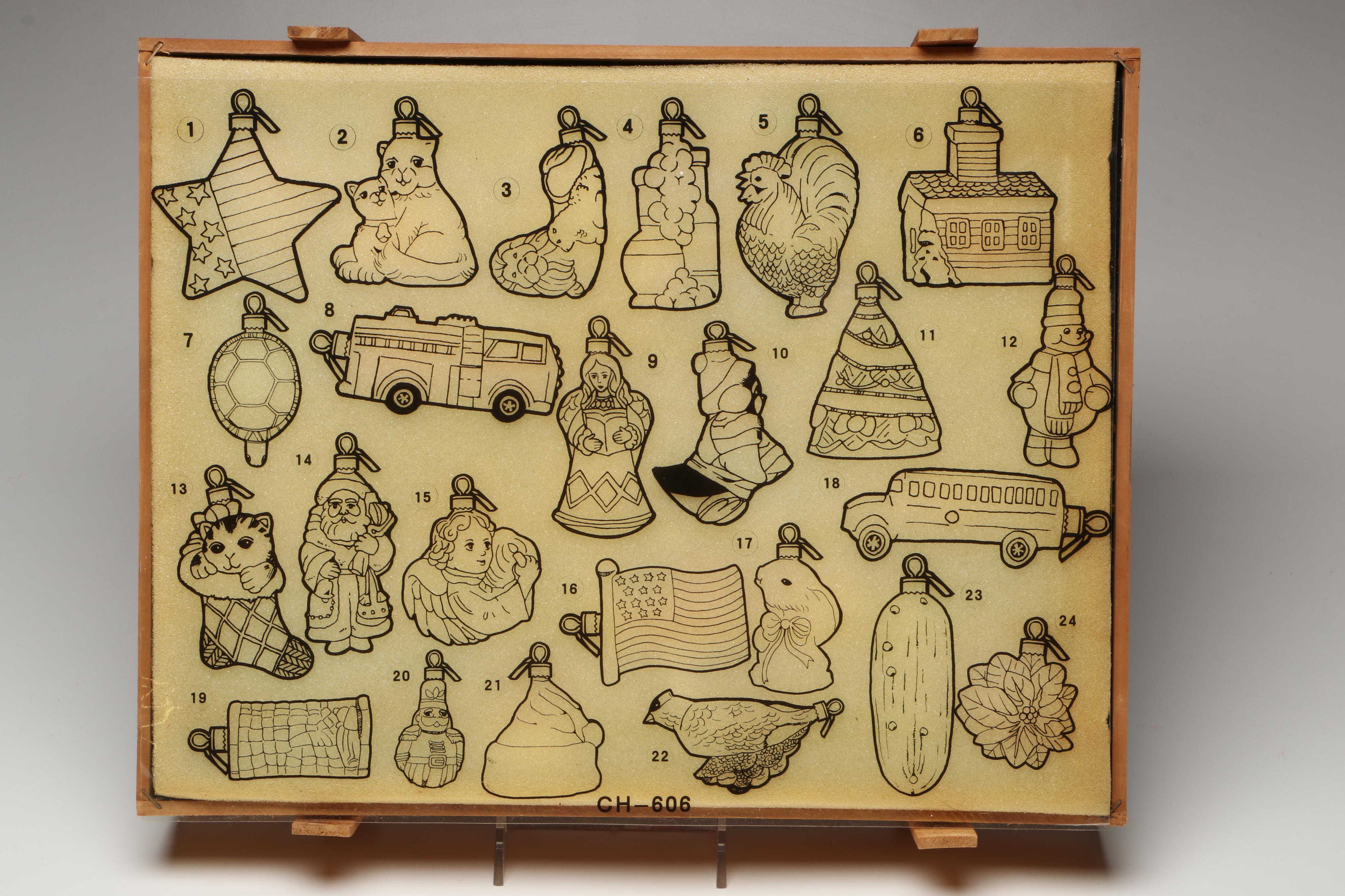 Shiny Brite and Thomas Pacconi Hand-Painted Ornaments with More Christmas Décor